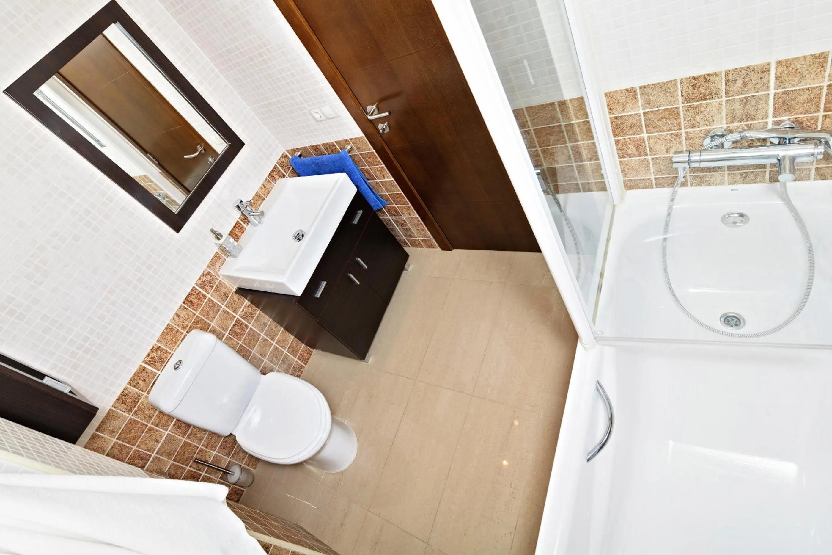 Bathroom in Apartamentos Carlton VyB