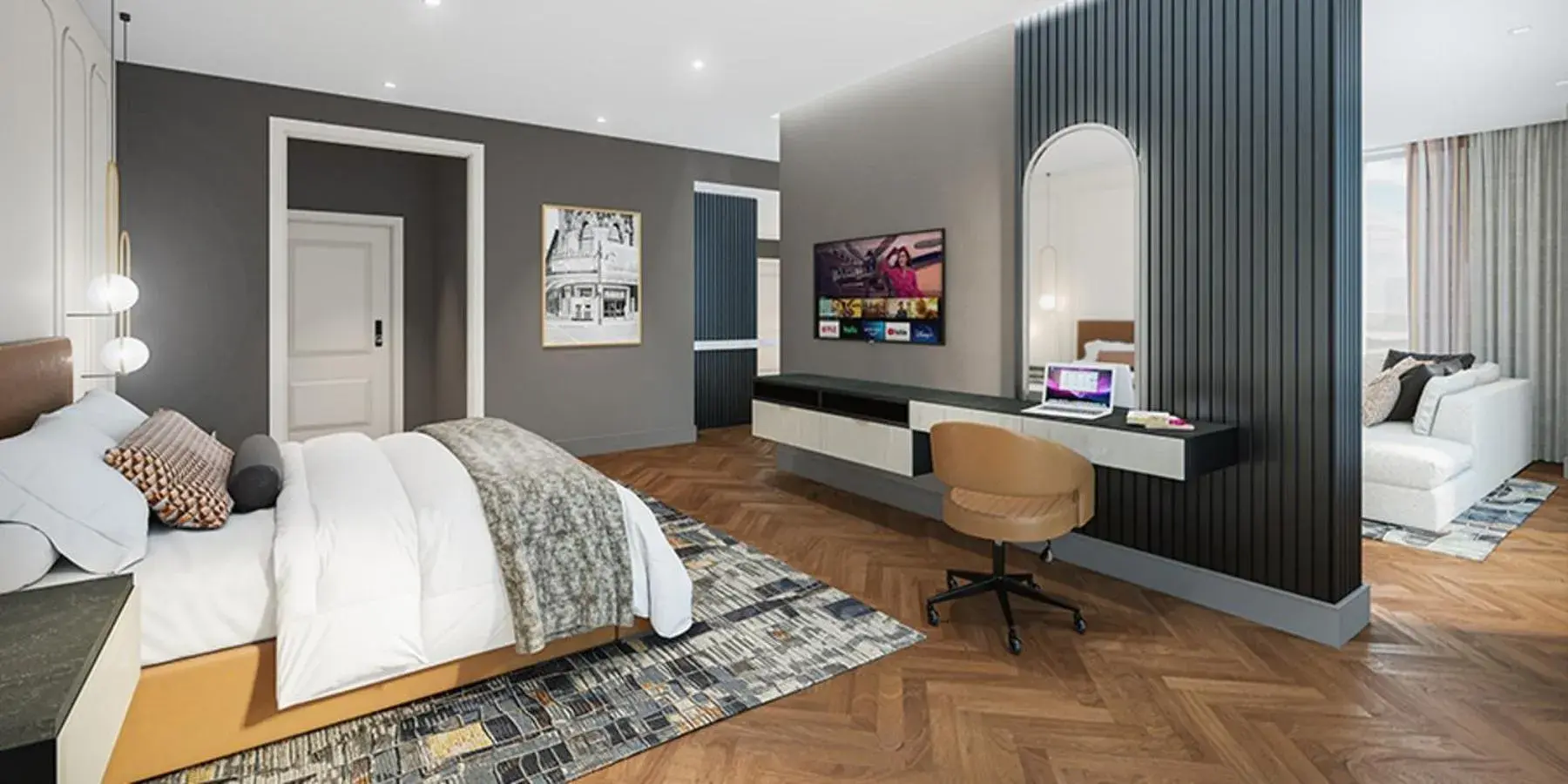 Bed in Terre Haute Casino Resort Bed in Terre Haute Casino Resort