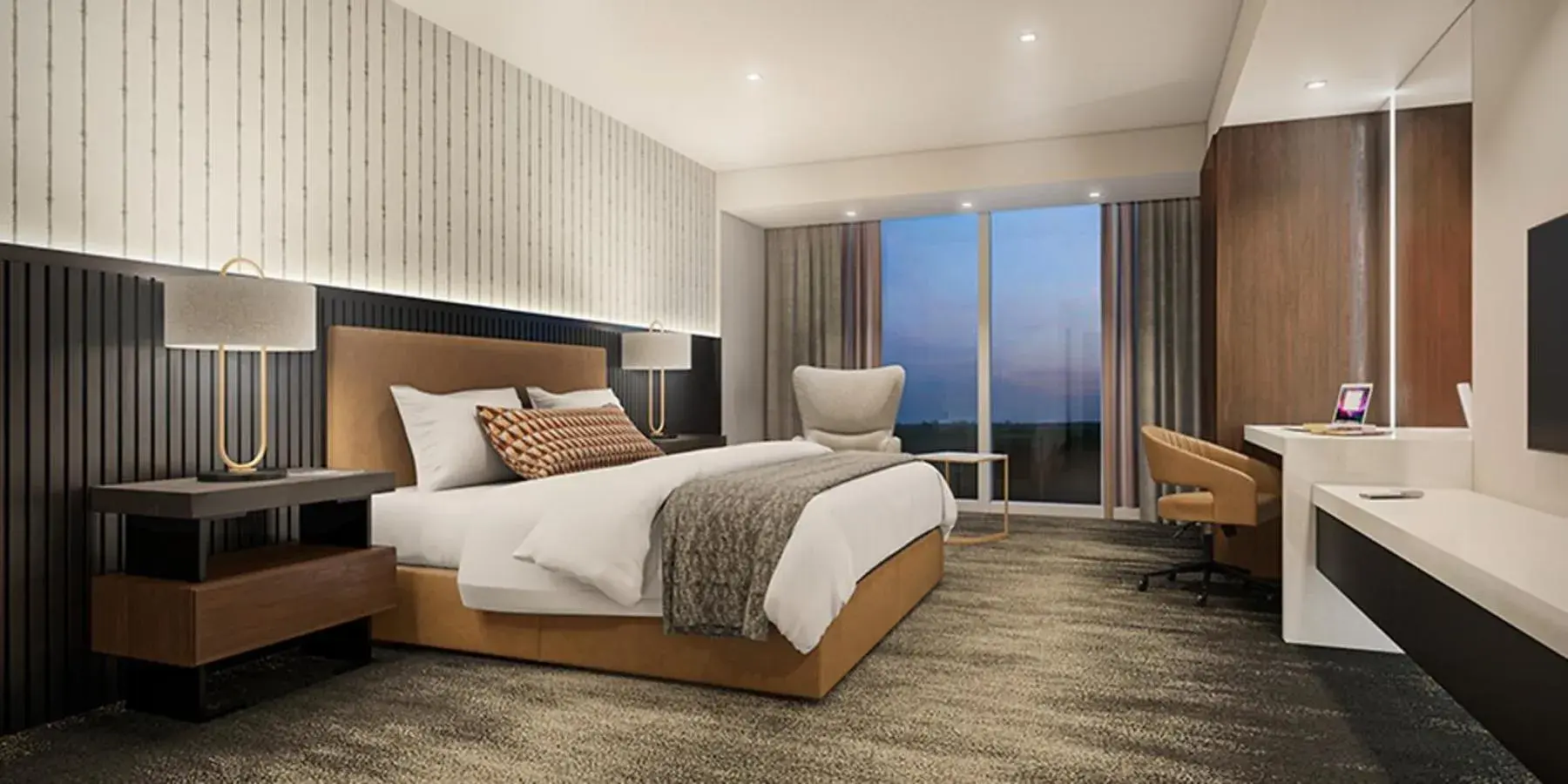 Bed in Terre Haute Casino Resort Bed in Terre Haute Casino Resort