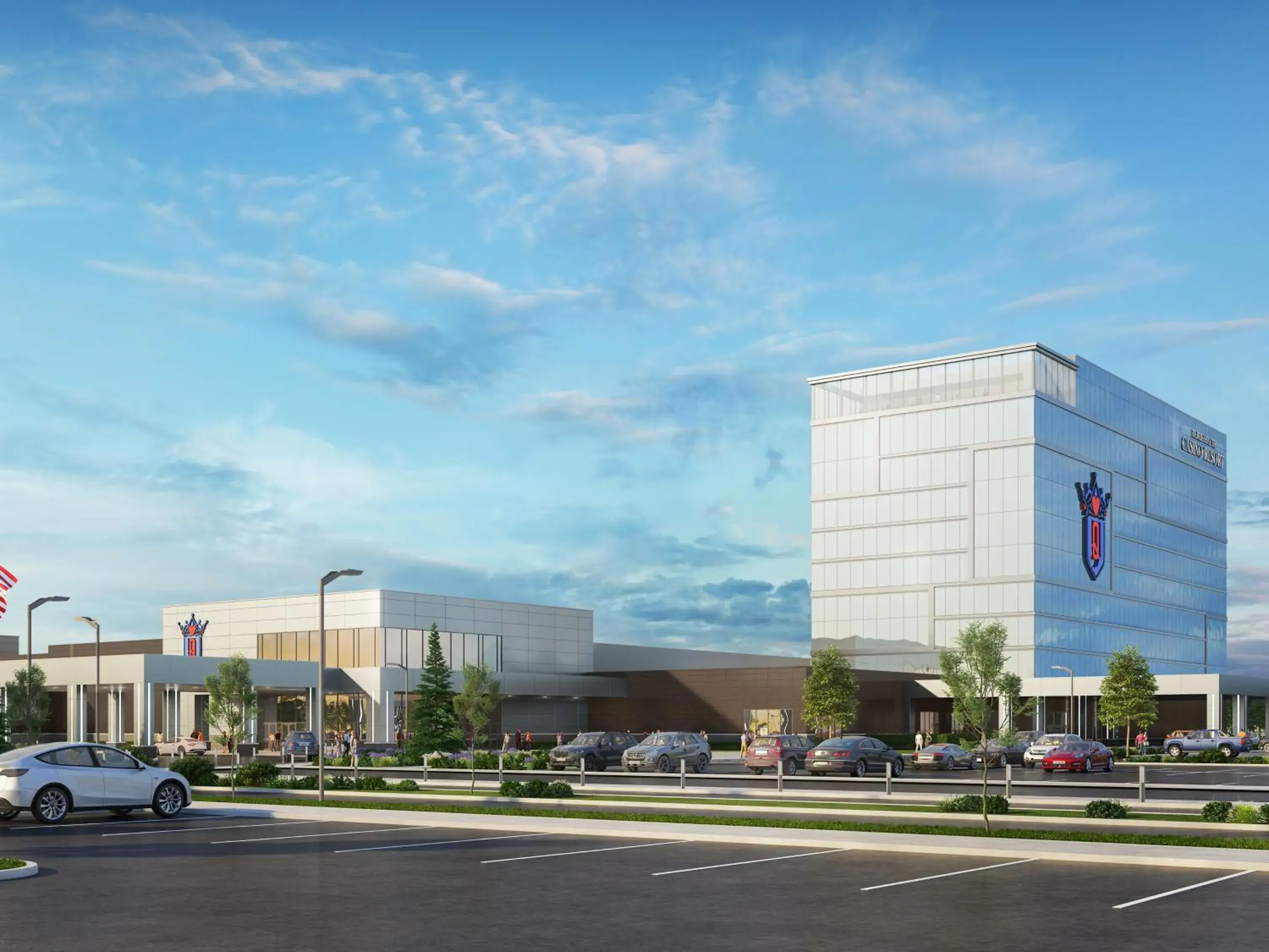 Property building in Terre Haute Casino Resort Property building in Terre Haute Casino Resort