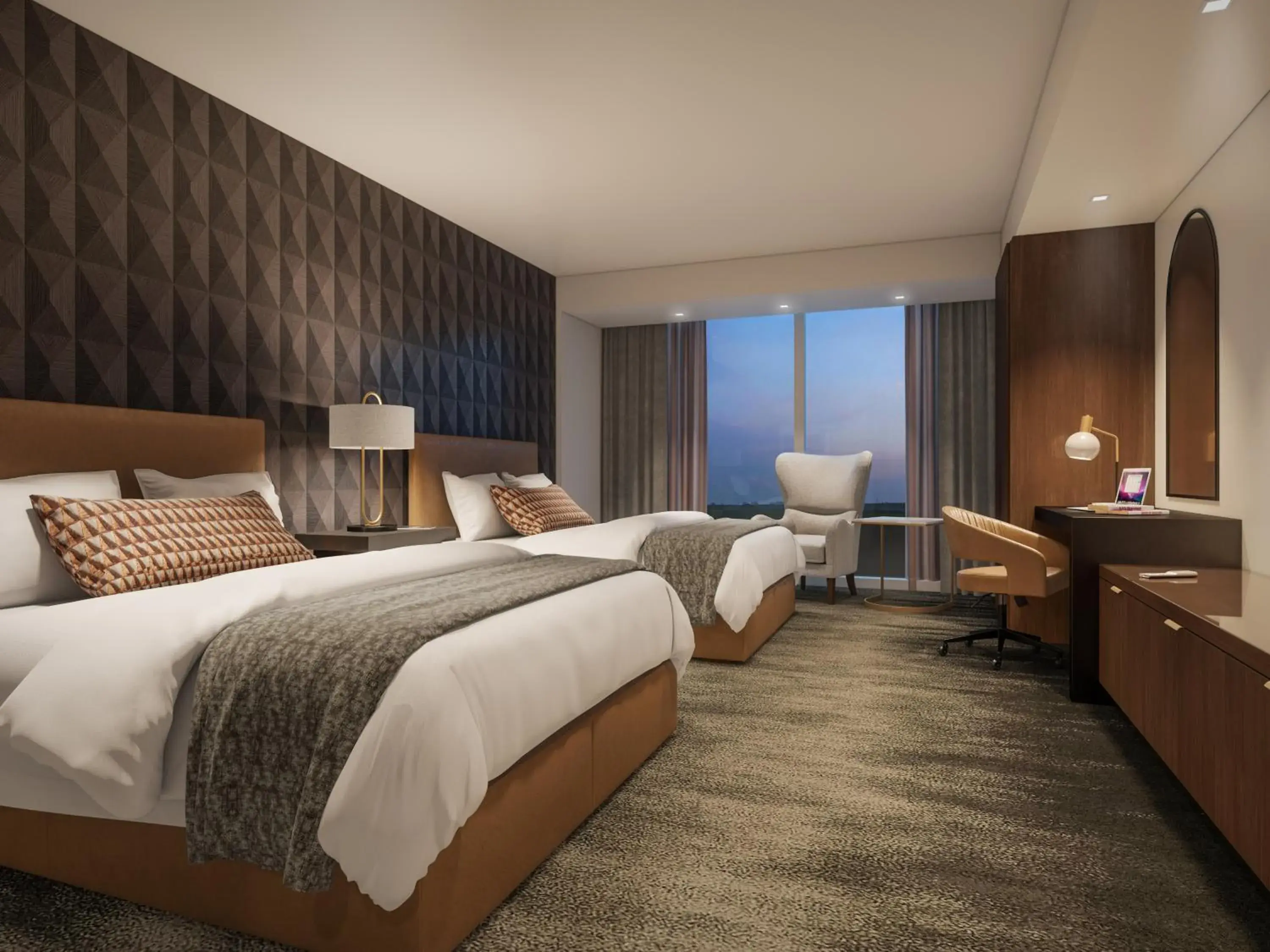 Bedroom, Bed in Terre Haute Casino Resort Bedroom, Bed in Terre Haute Casino Resort