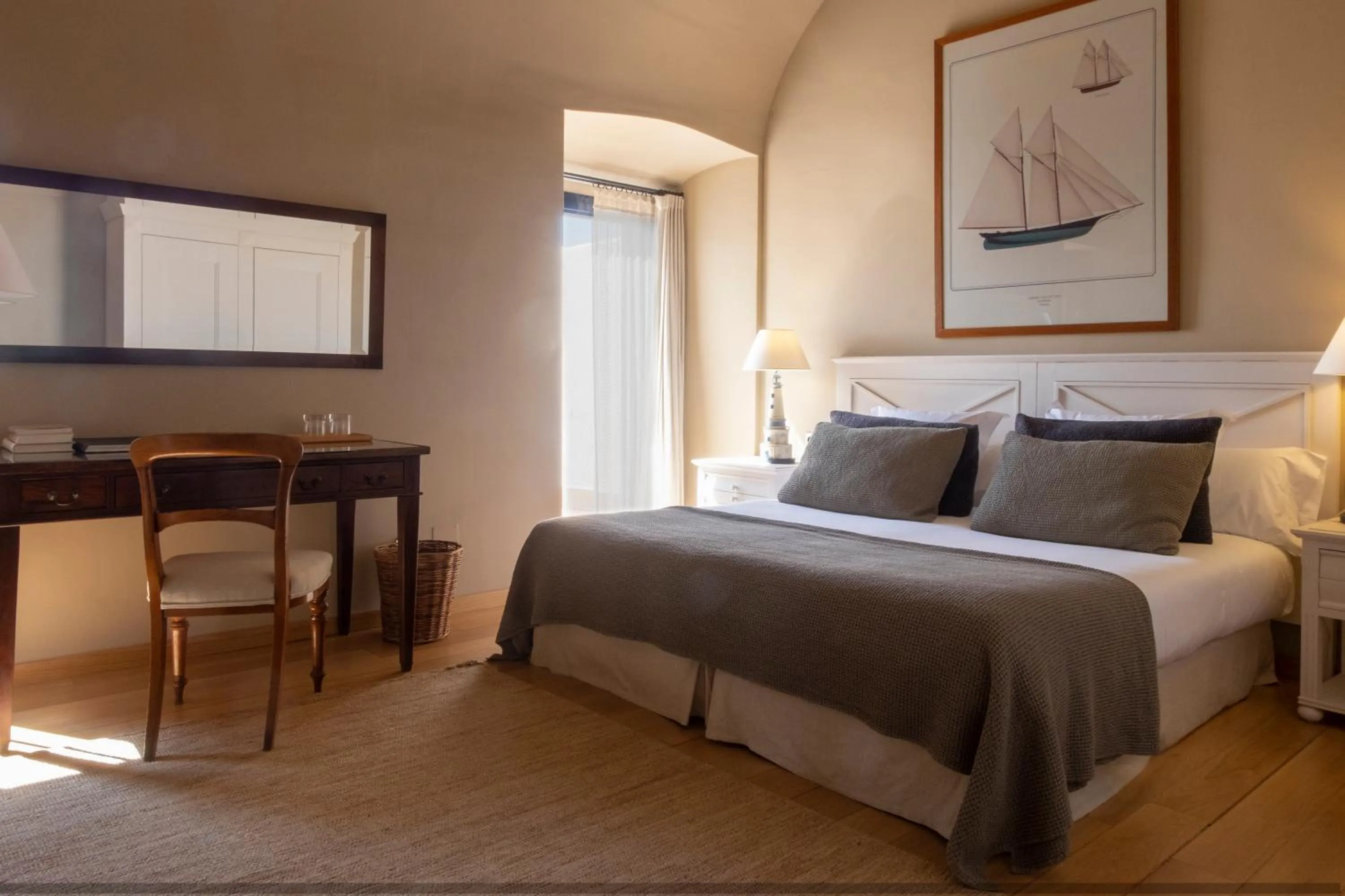 Bed in El Far Hotel Restaurant