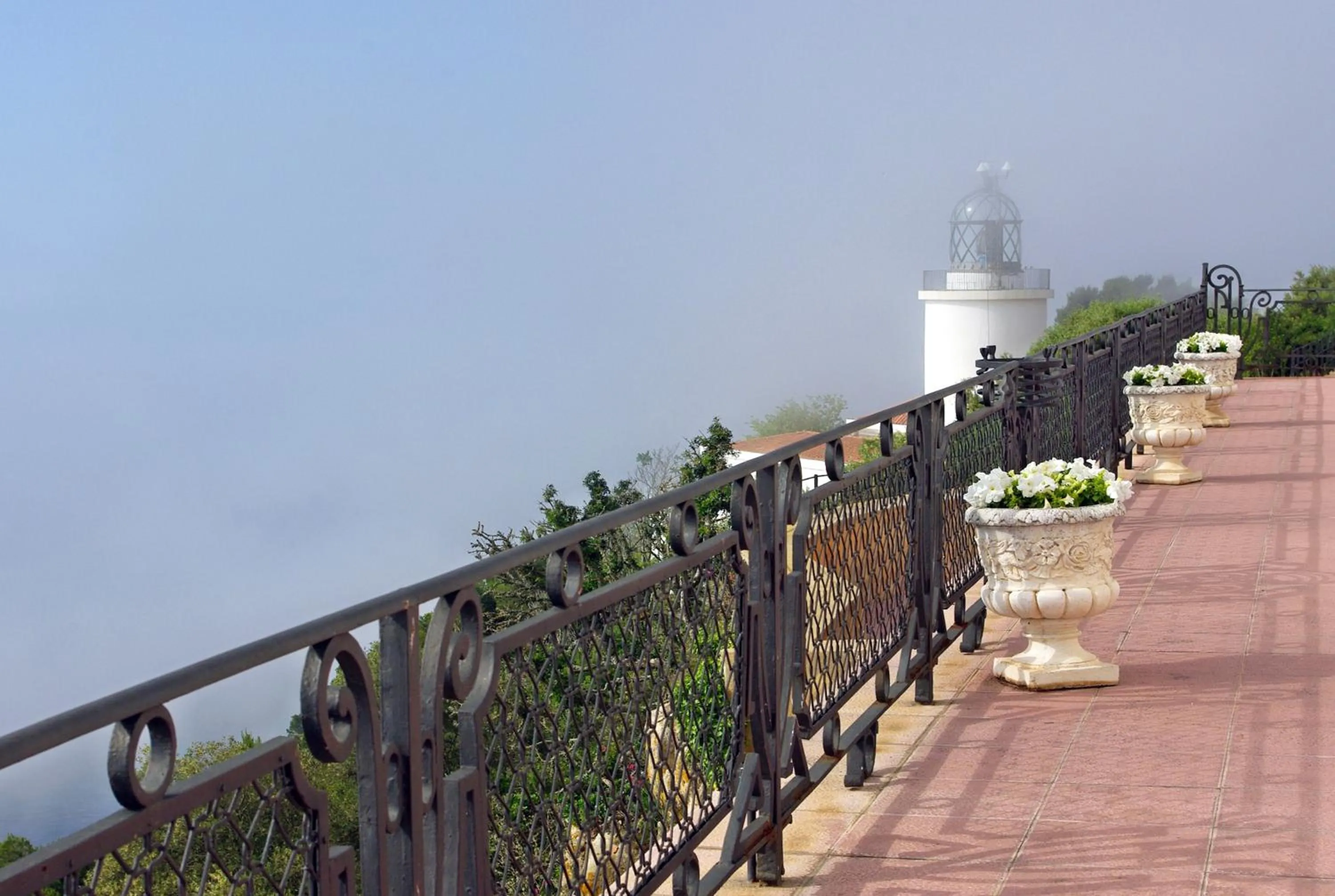 Facade/entrance in El Far Hotel Restaurant