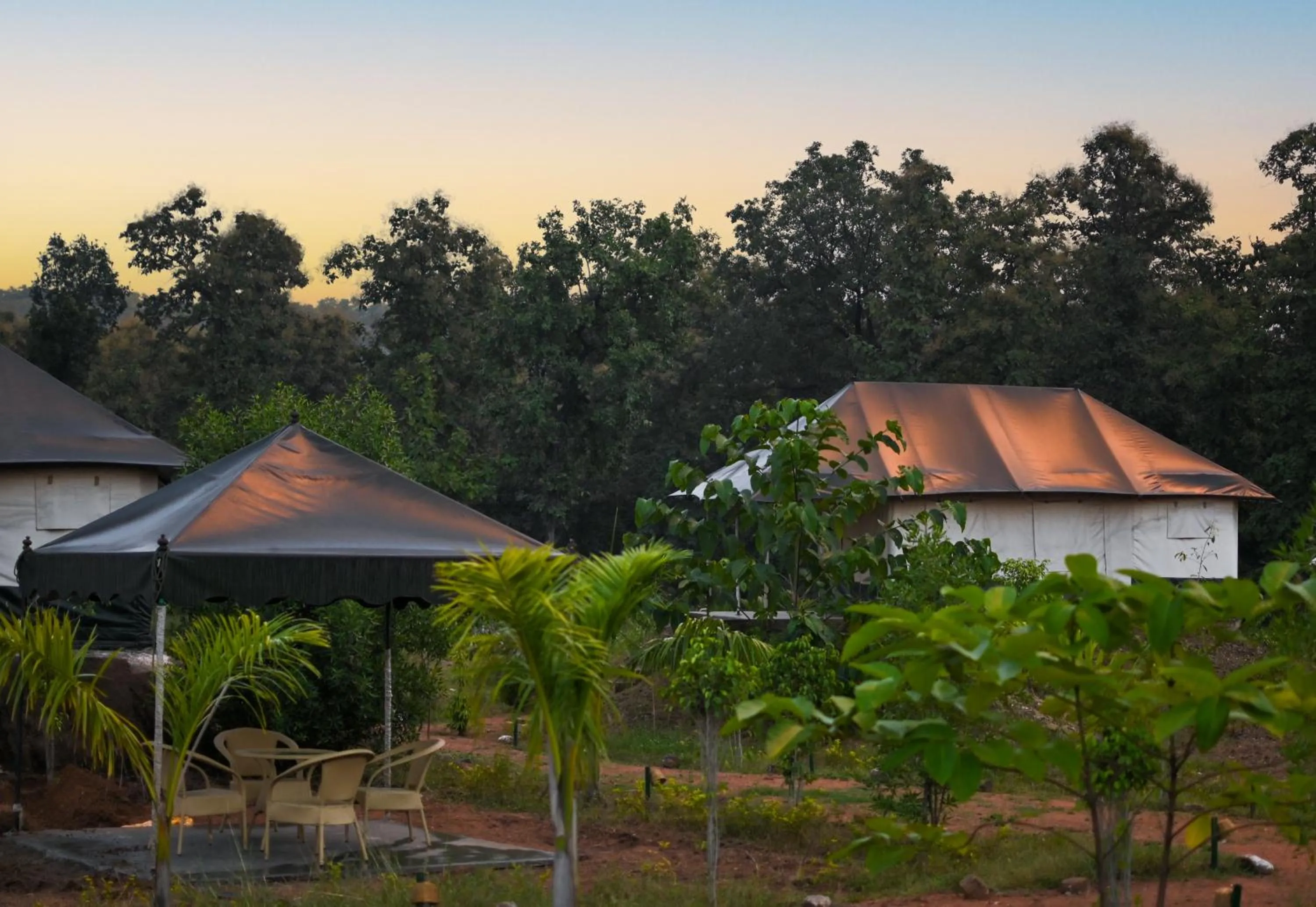 View (from property/room) in Bundeli Camps and Resorts, Panna