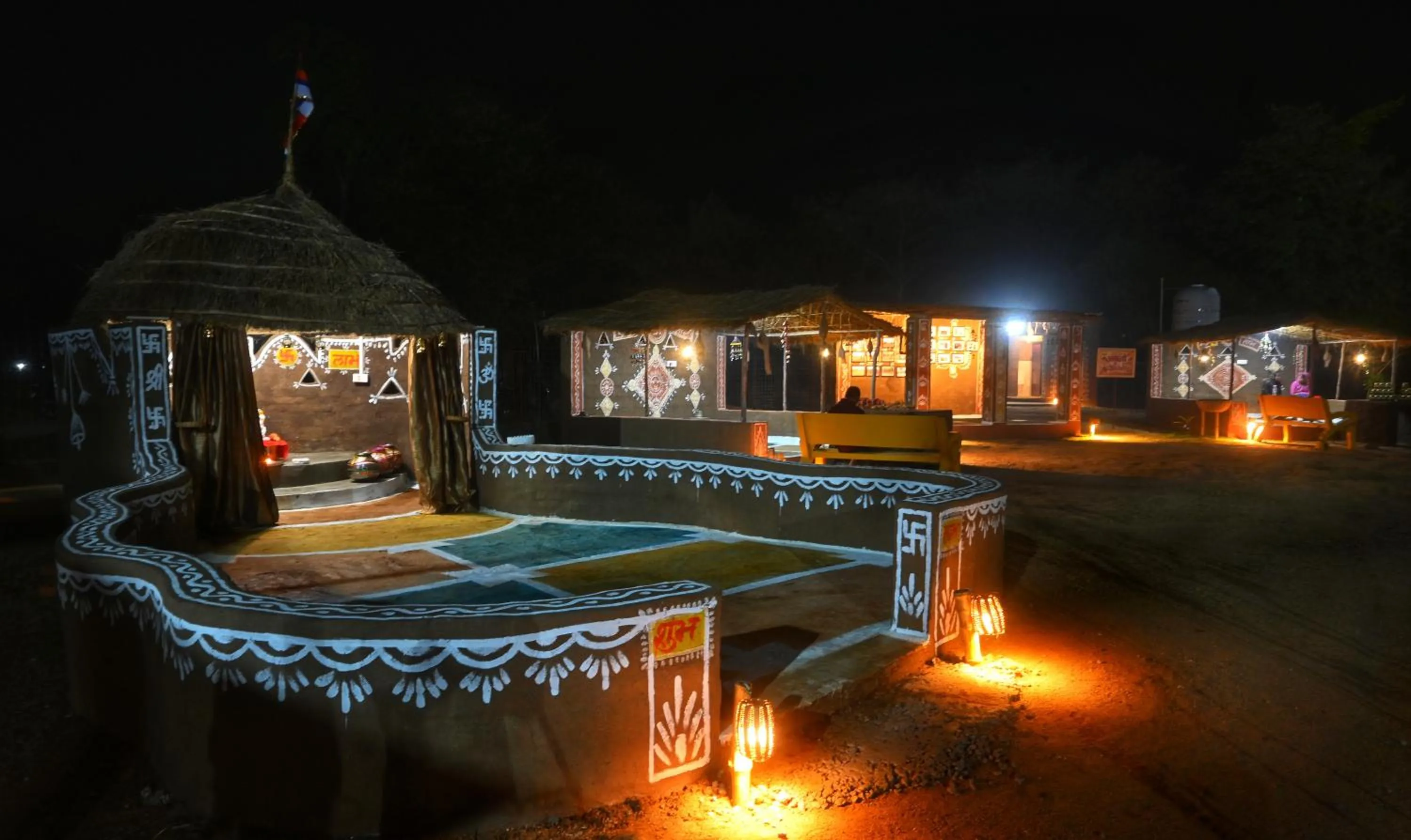 Night in Bundeli Camps and Resorts, Panna