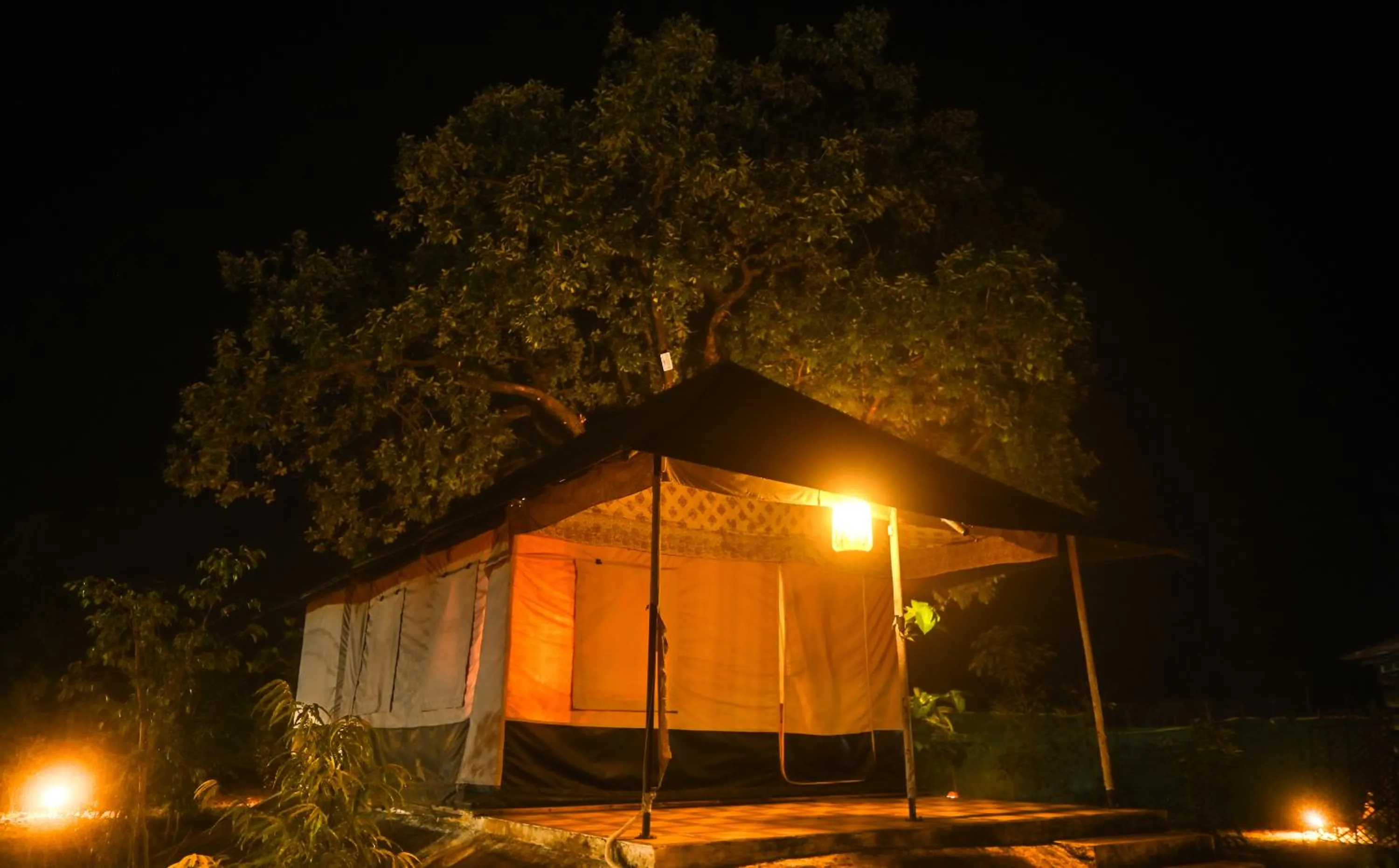 Decorative detail in Bundeli Camps and Resorts, Panna