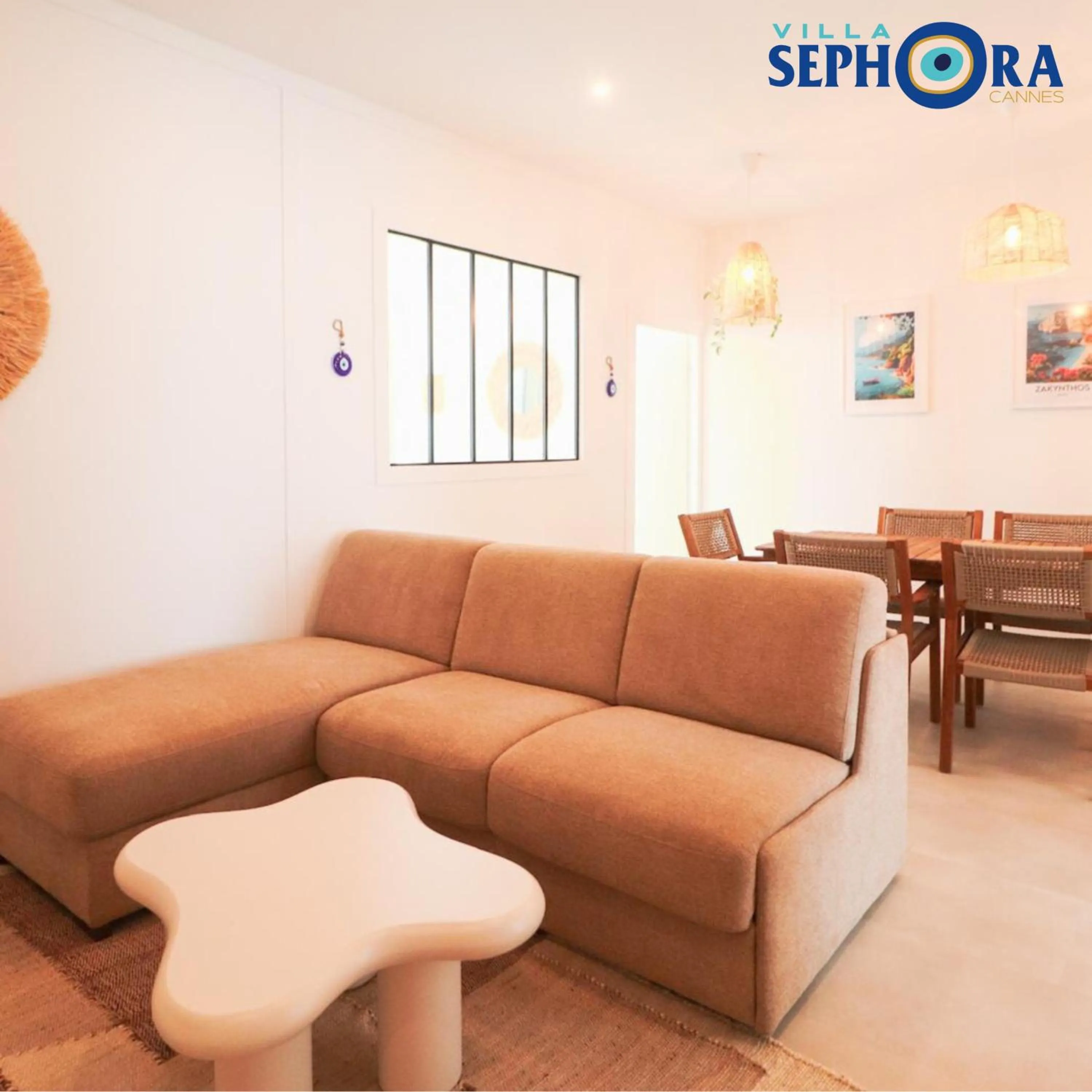 Living room in VILLA SEPHORA CANNES