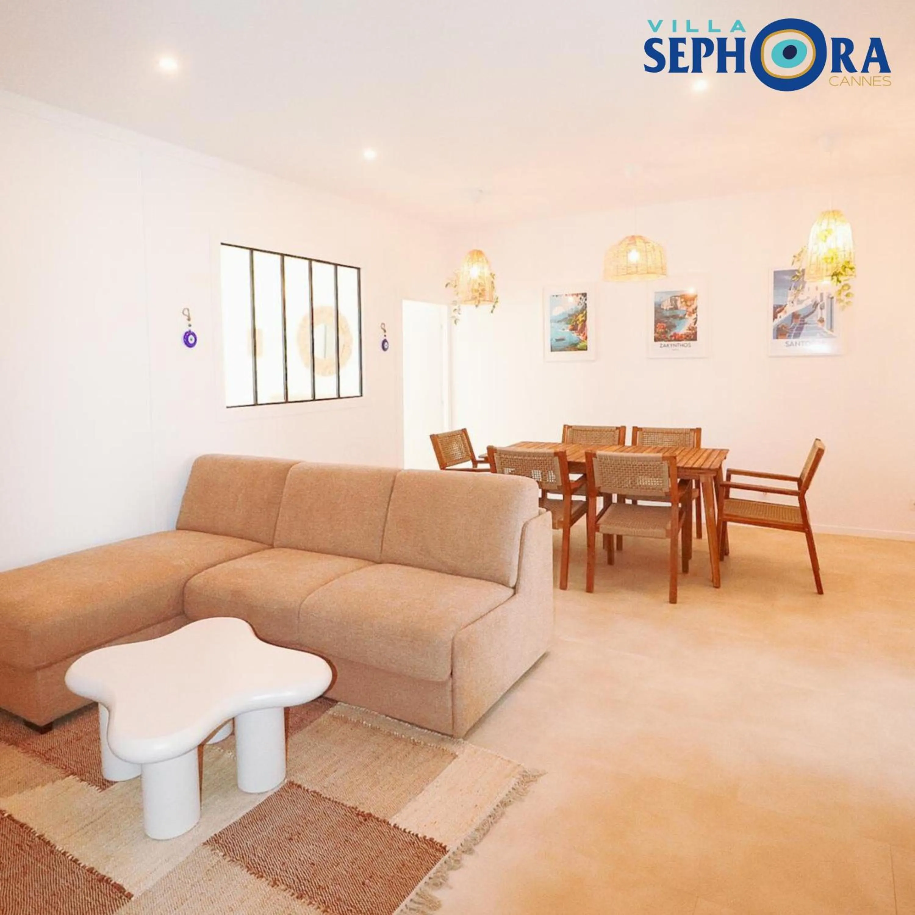 Living room in VILLA SEPHORA CANNES