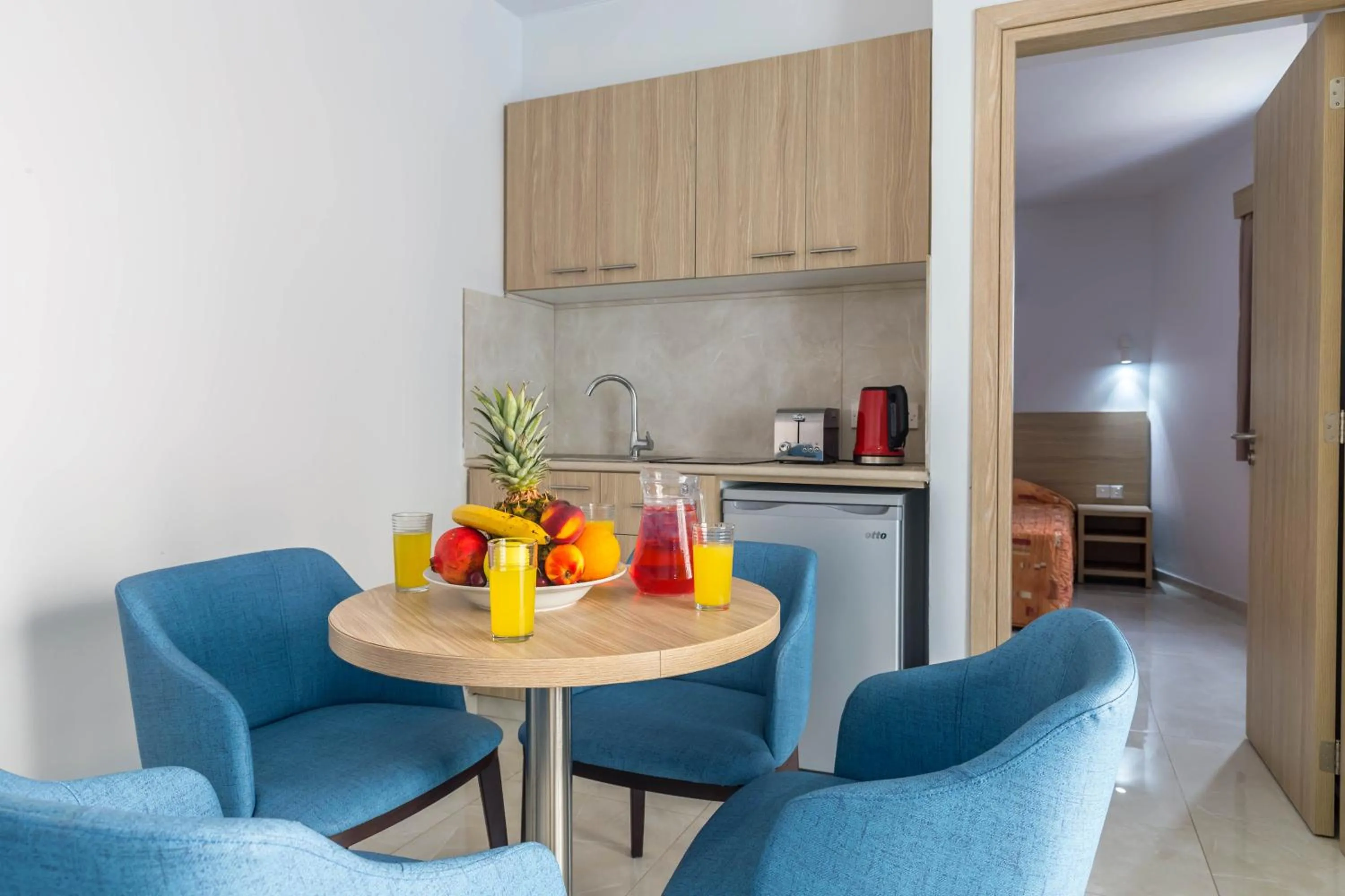 Kitchen or kitchenette in Paul Marie Hotel Apartments
