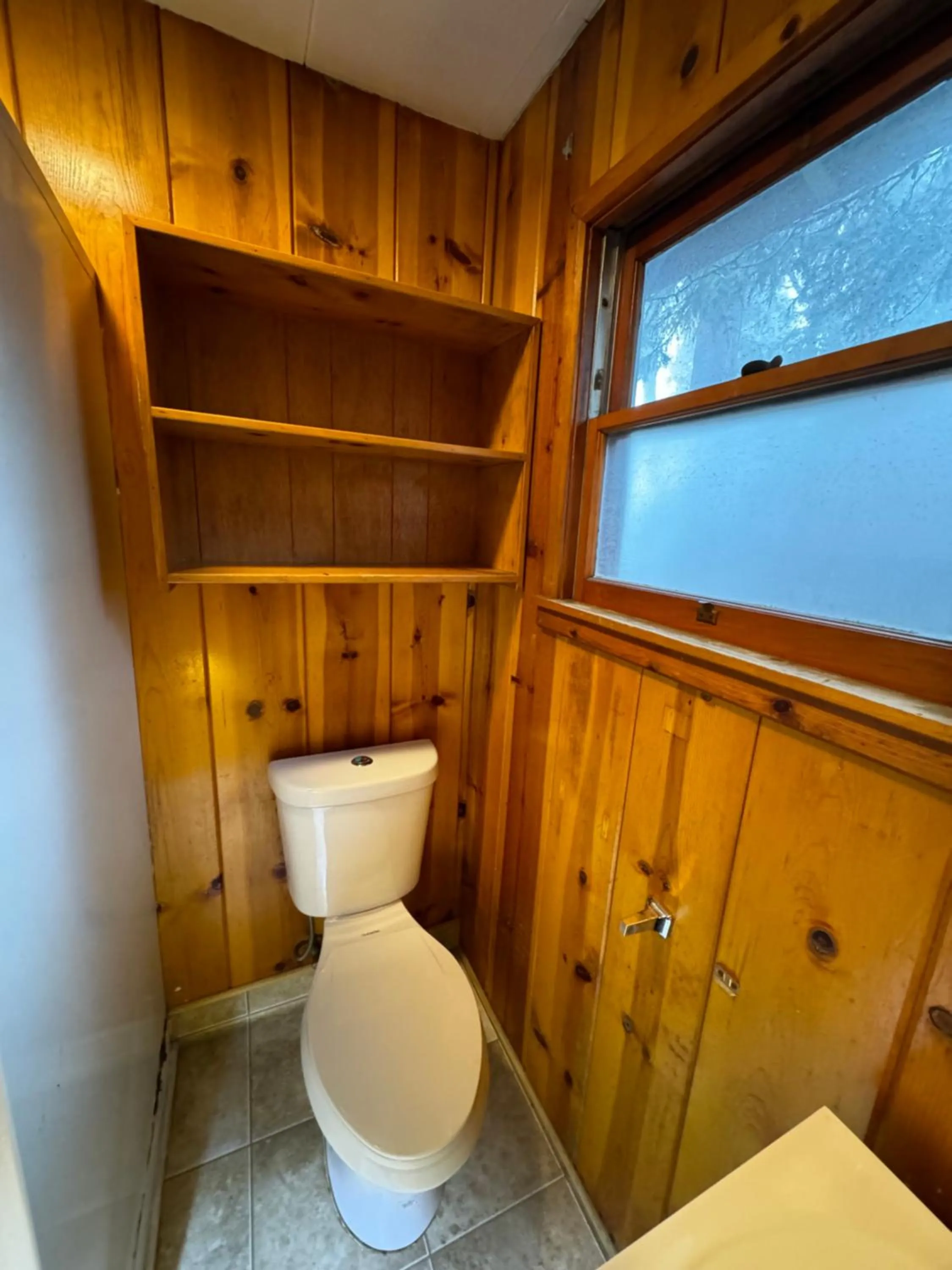 Toilet in Crest Lodge Historic Mountain Inn