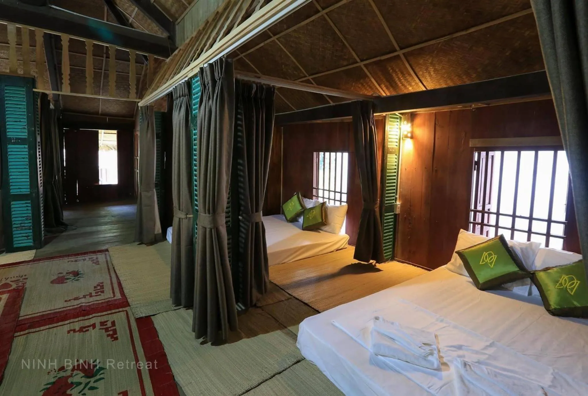 Bed in Ninh Binh Retreat