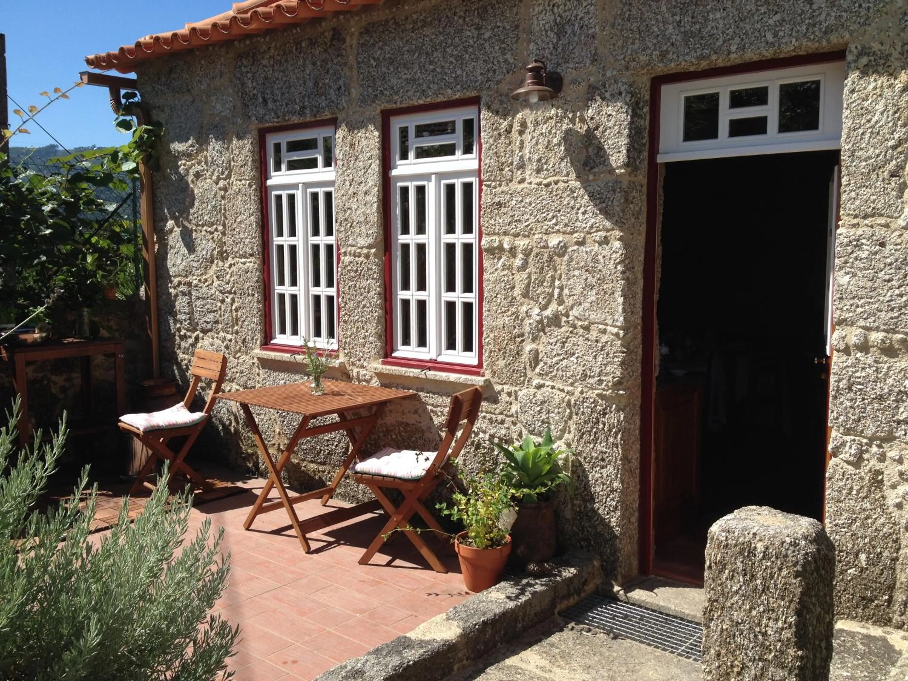 Balcony/Terrace in Casa do Eido - sustainable living & nature experiences Gerês