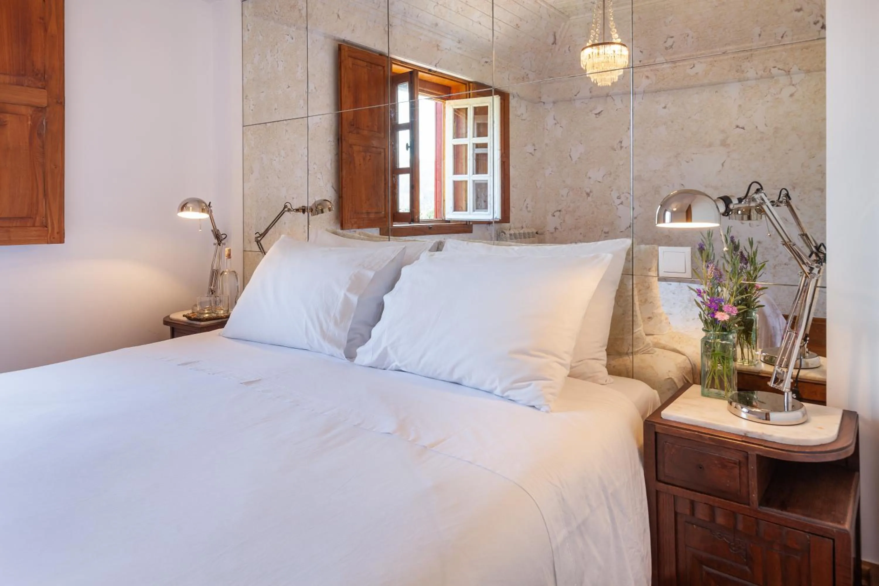 Bedroom, Bed in Casa do Eido - sustainable living & nature experiences Gerês