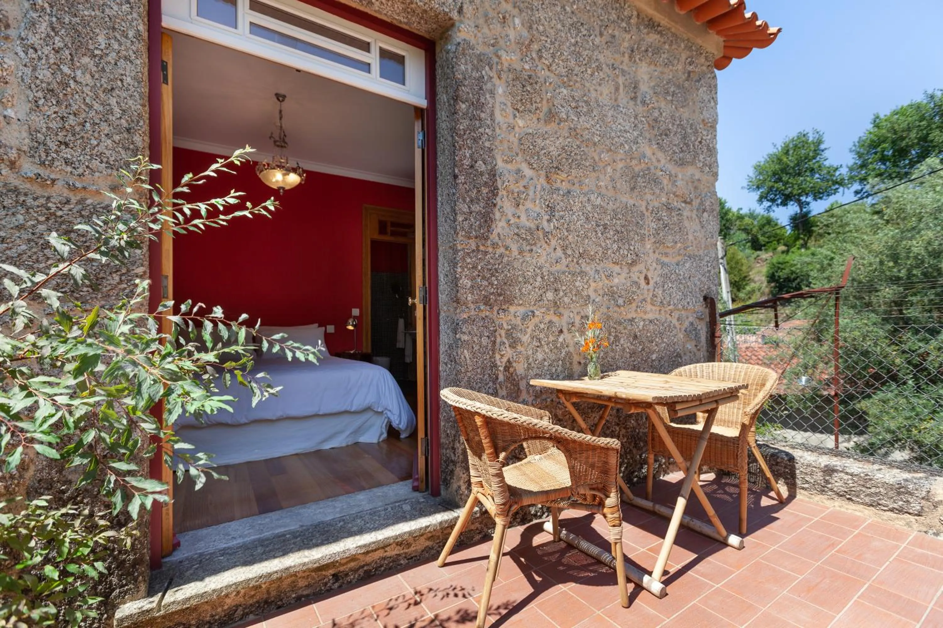 Patio in Casa do Eido - sustainable living & nature experiences Gerês