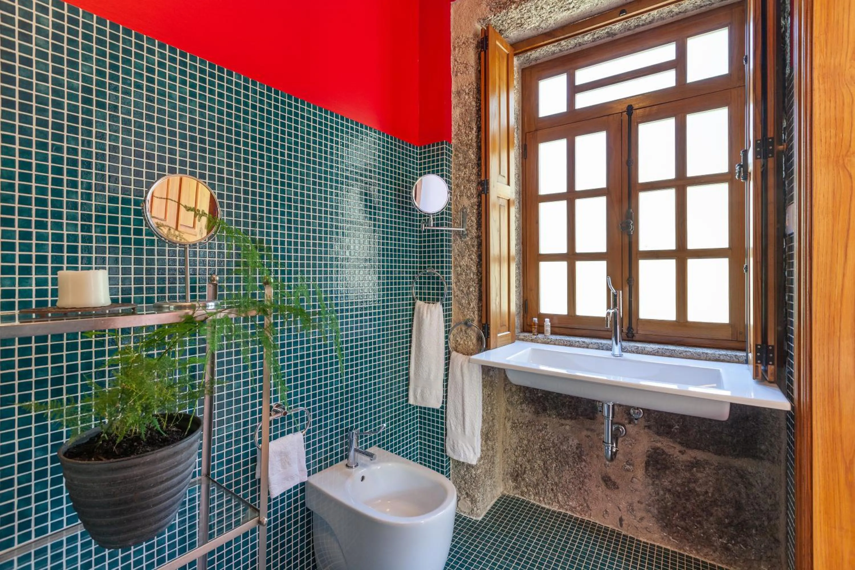 Bathroom in Casa do Eido - sustainable living & nature experiences Gerês