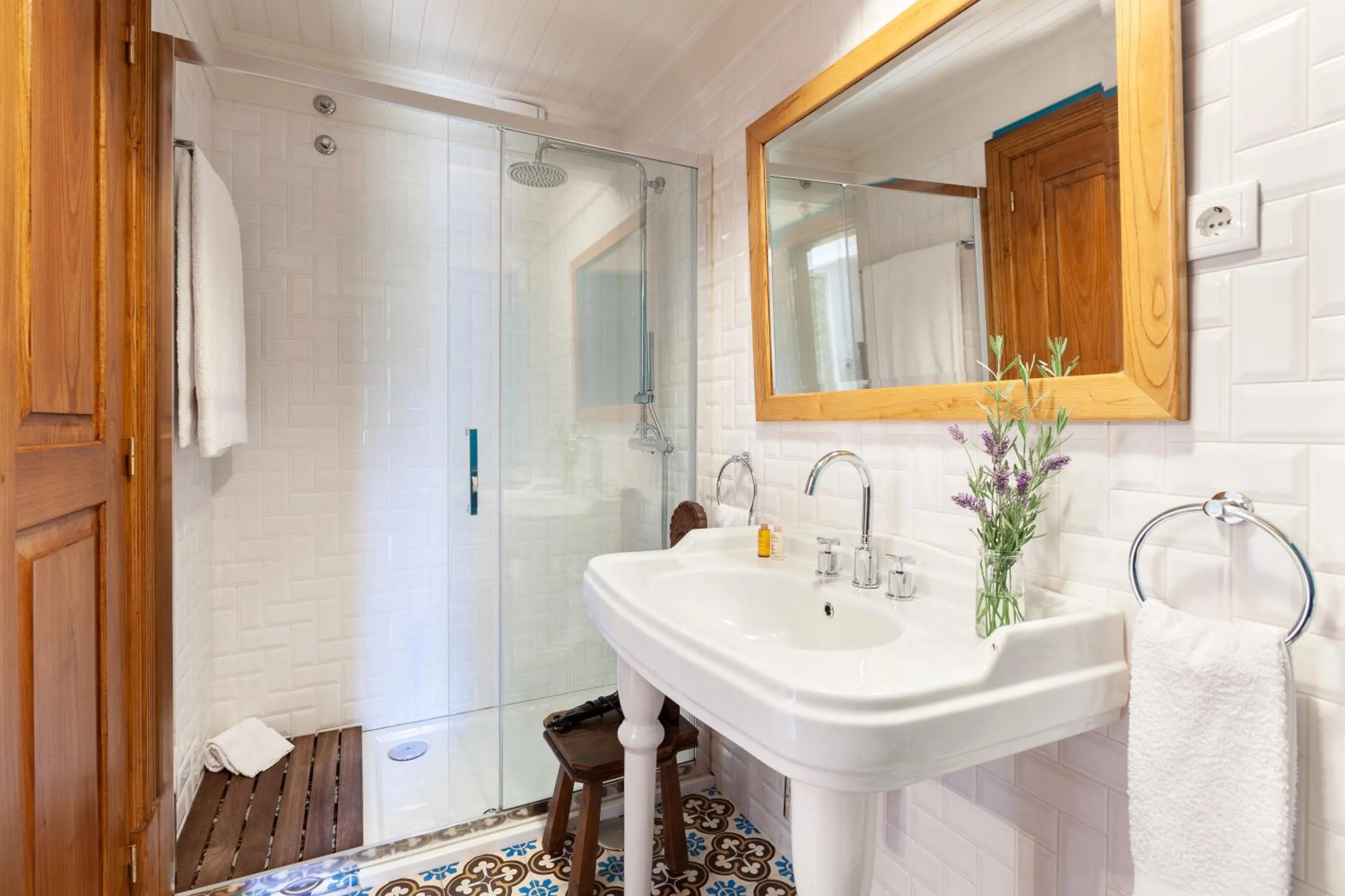 Bathroom in Casa do Eido - sustainable living & nature experiences Gerês