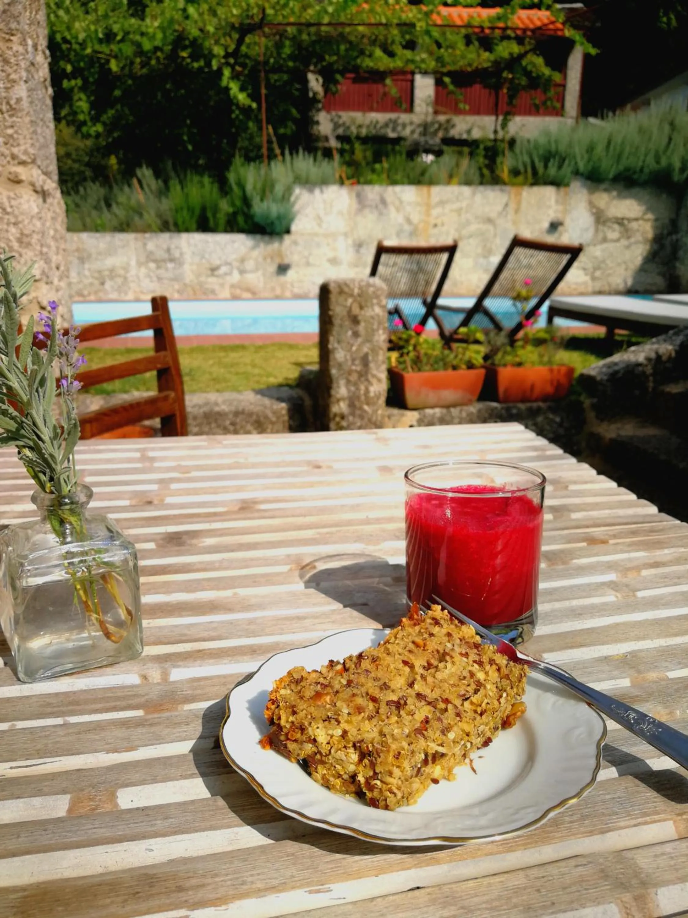 Meals in Casa do Eido - sustainable living & nature experiences Gerês