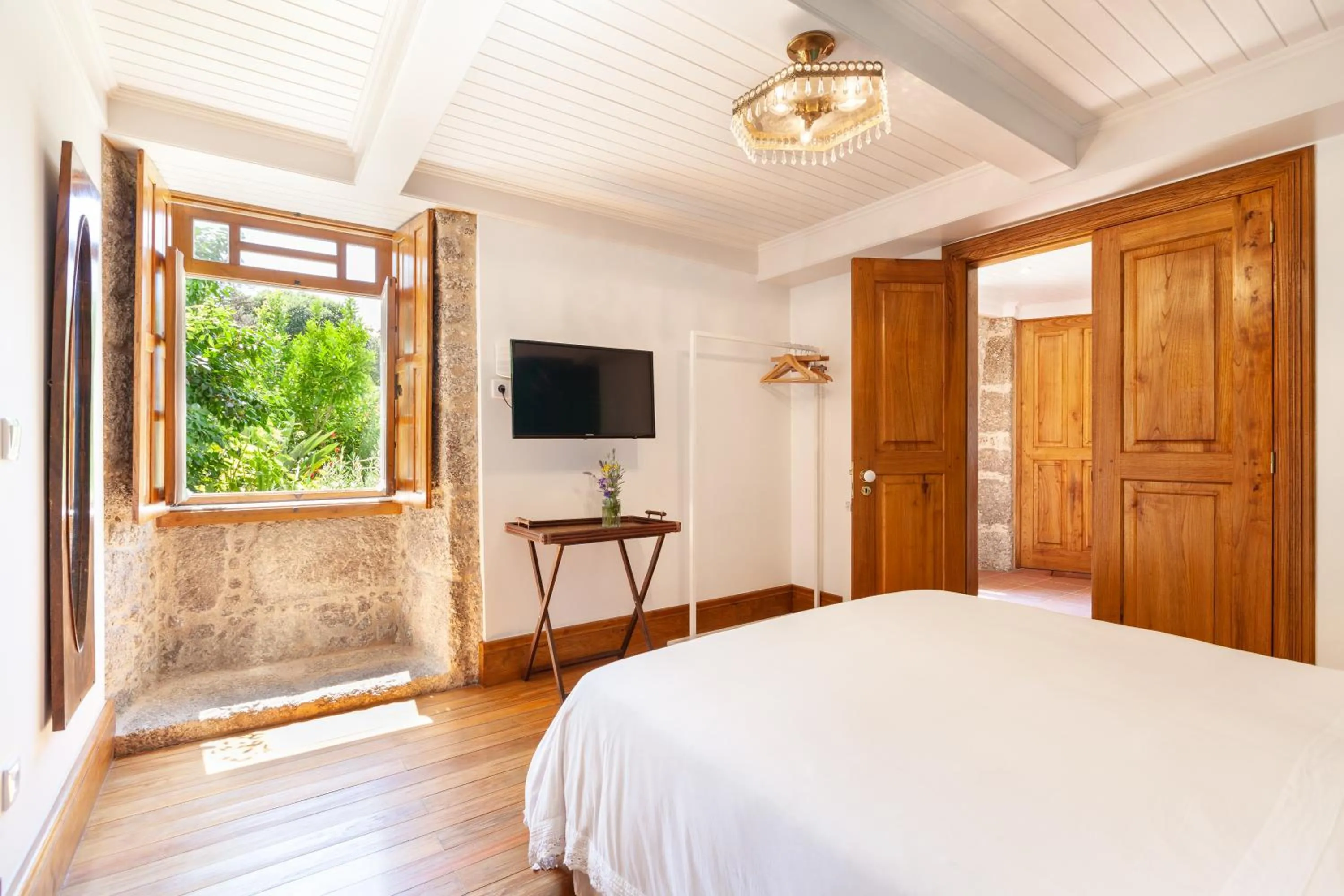 Photo of the whole room, Bed in Casa do Eido - sustainable living & nature experiences Gerês