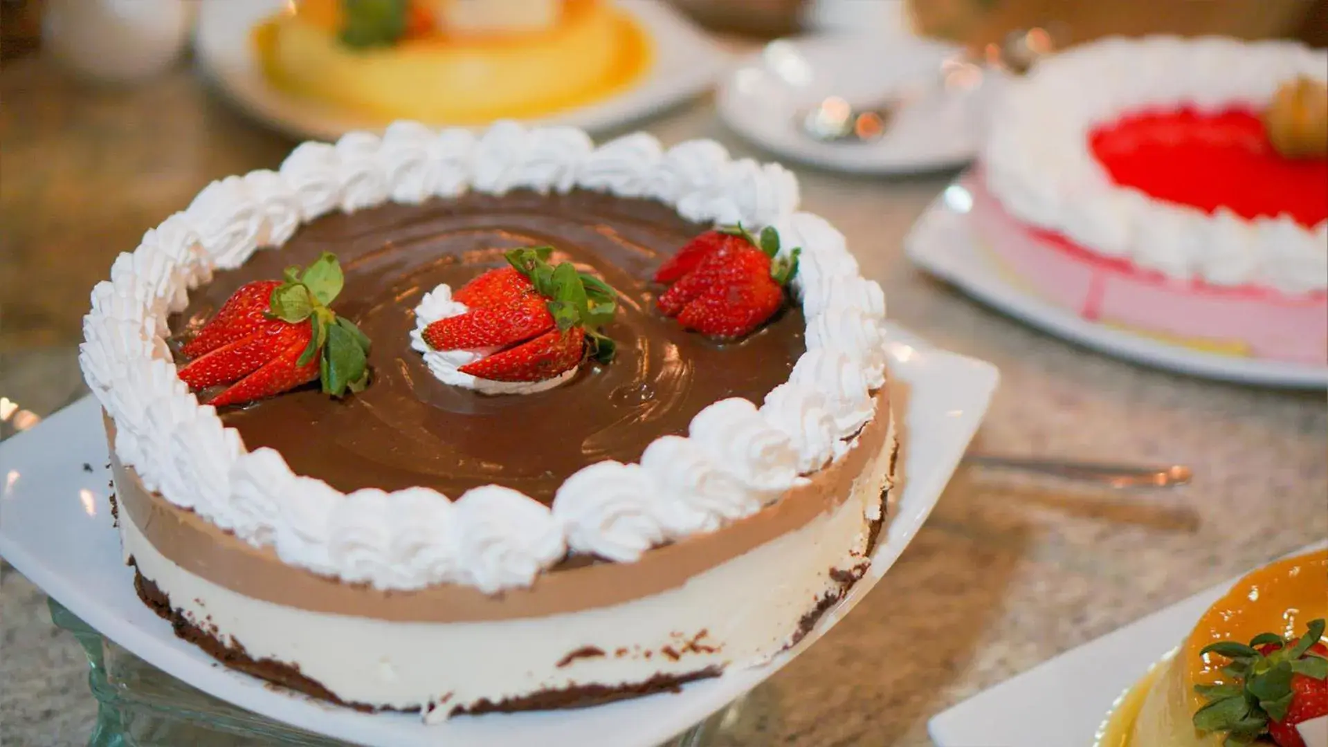 Buffet breakfast in Interludium Iguassu Convention Hotel Buffet breakfast in Interludium Iguassu Convention Hotel