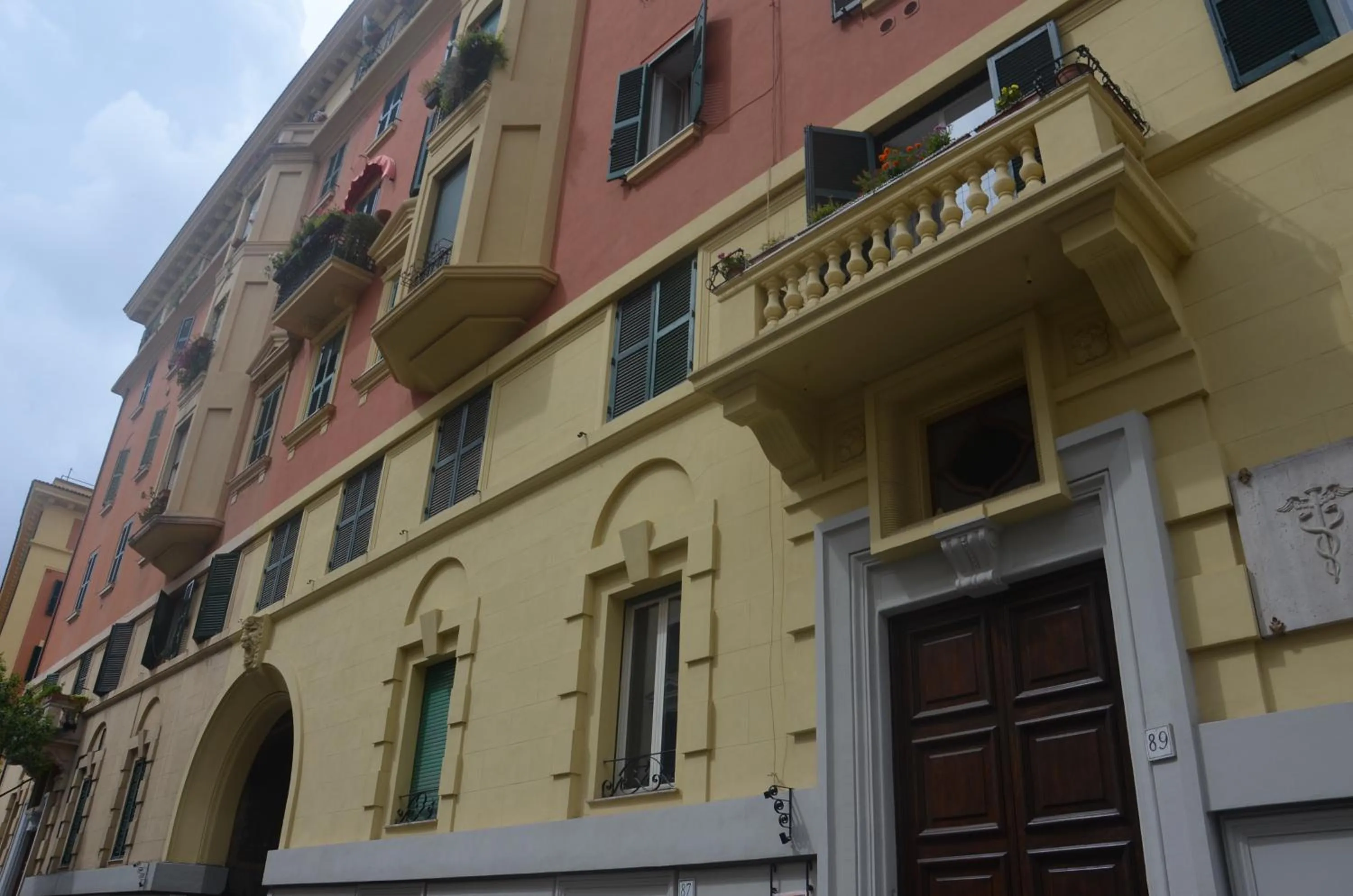 Facade/entrance in Le Stanze di Pietro