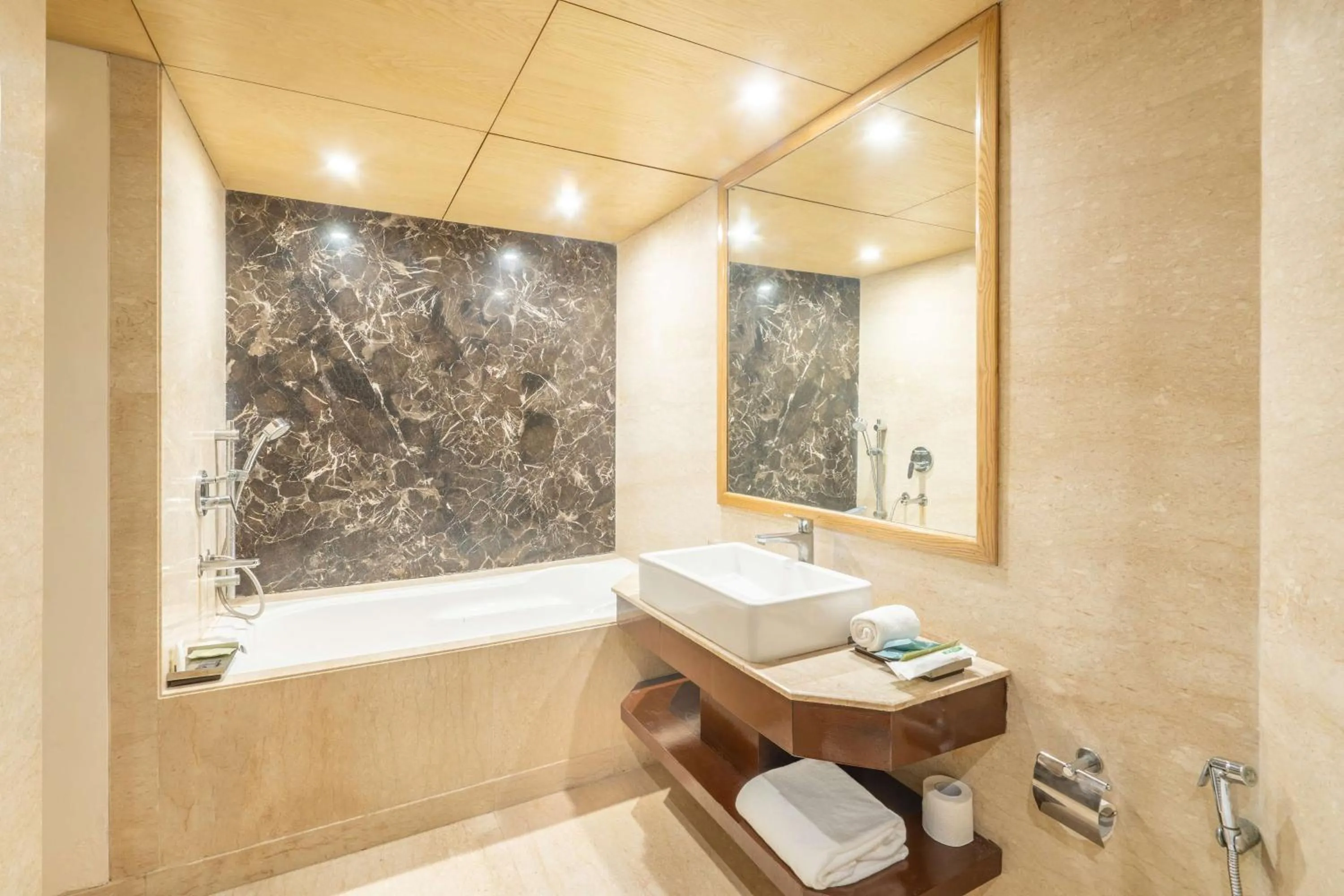 Bathroom in Country Inn & Suites by Radisson, Bhiwadi