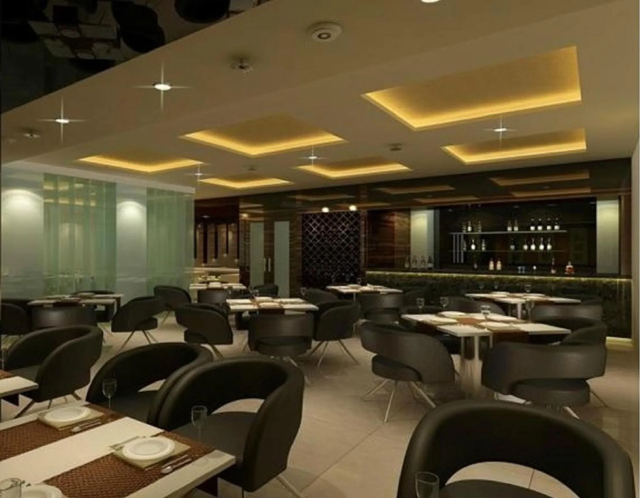 Lounge or bar in Country Inn & Suites by Radisson, Bhiwadi