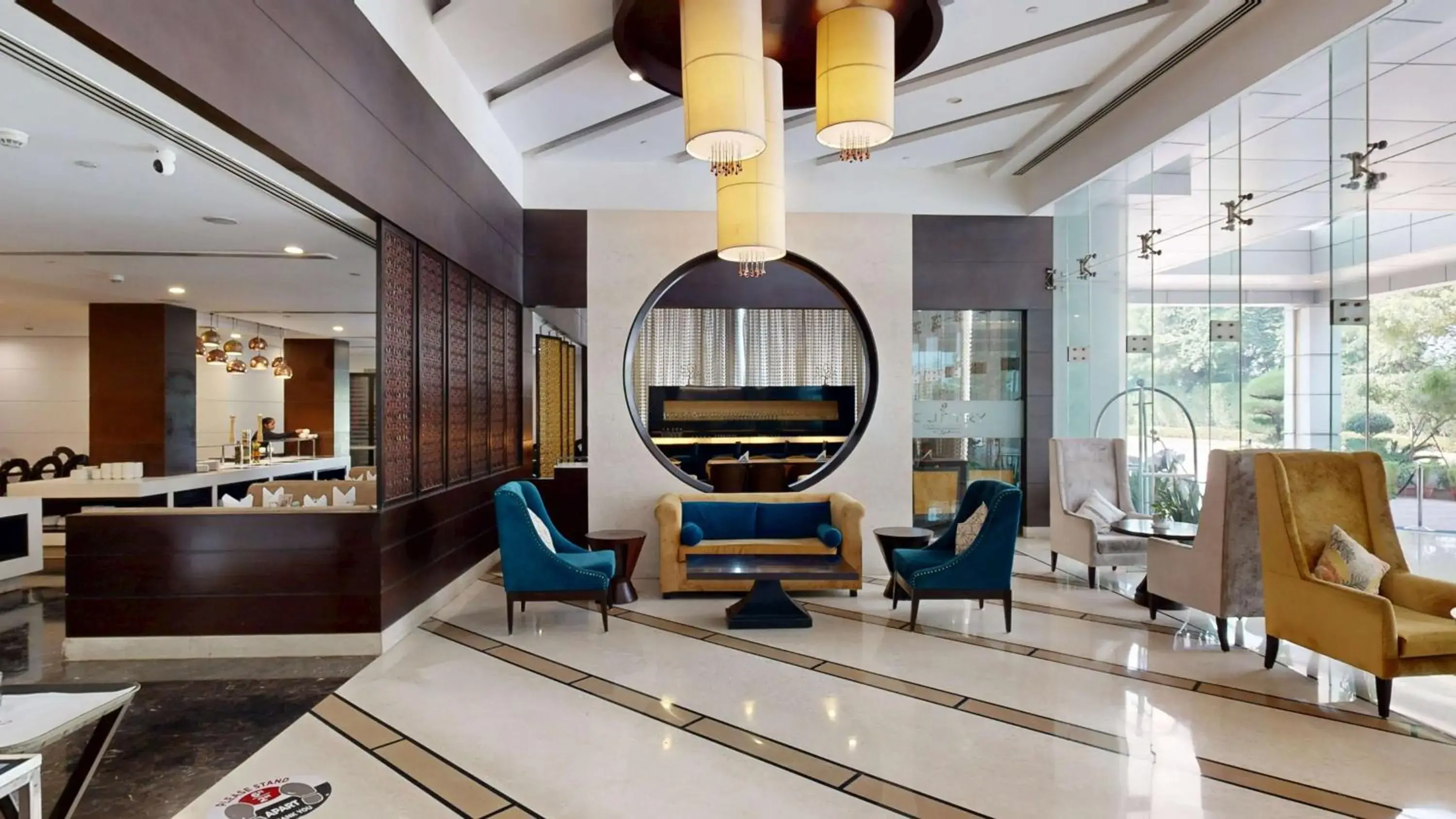Lobby or reception in Country Inn & Suites by Radisson, Gurugram Sohna Road Lobby or reception in Country Inn & Suites by Radisson, Gurugram Sohna Road