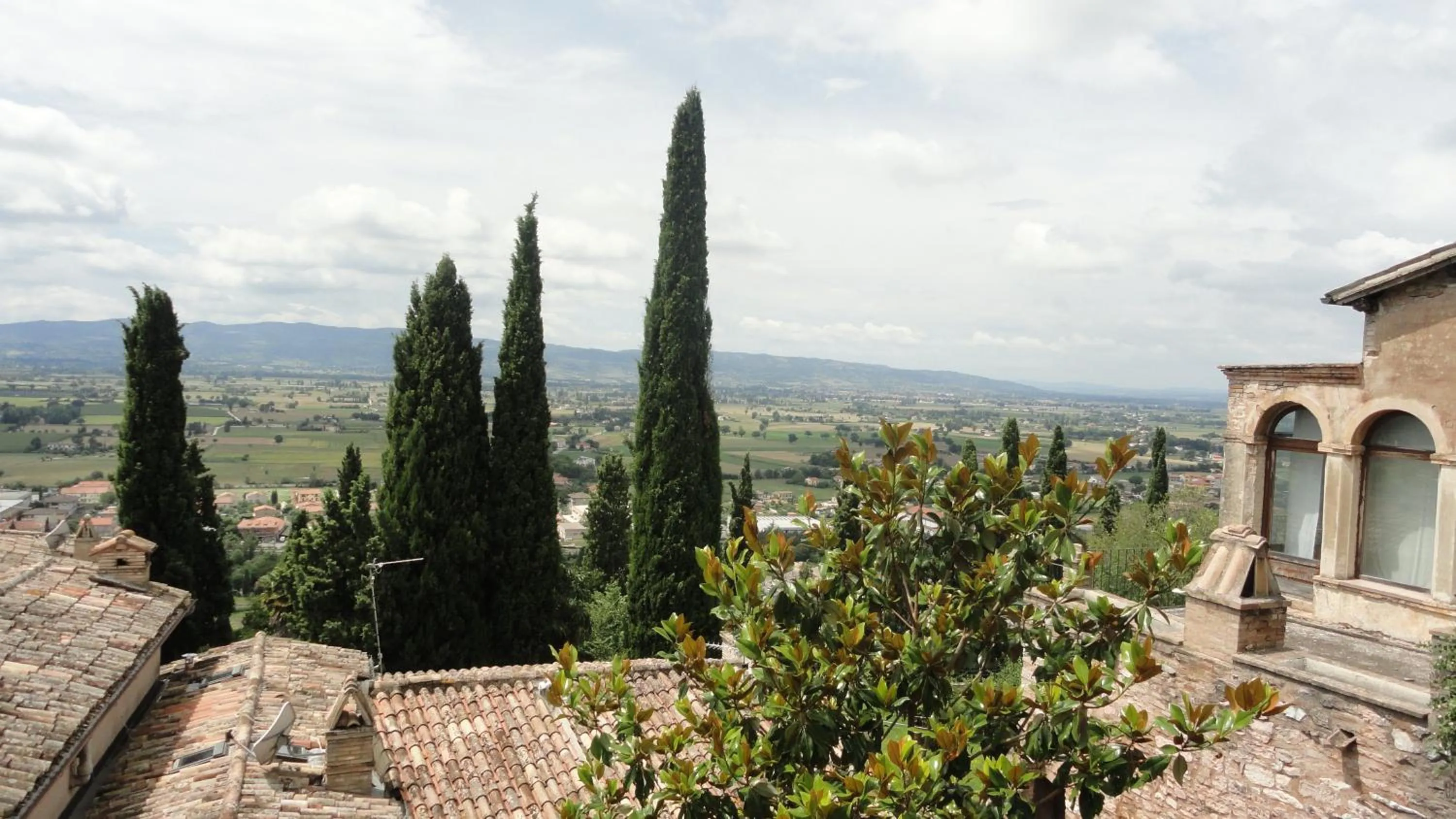 View (from property/room) in La Terrazza di Spello