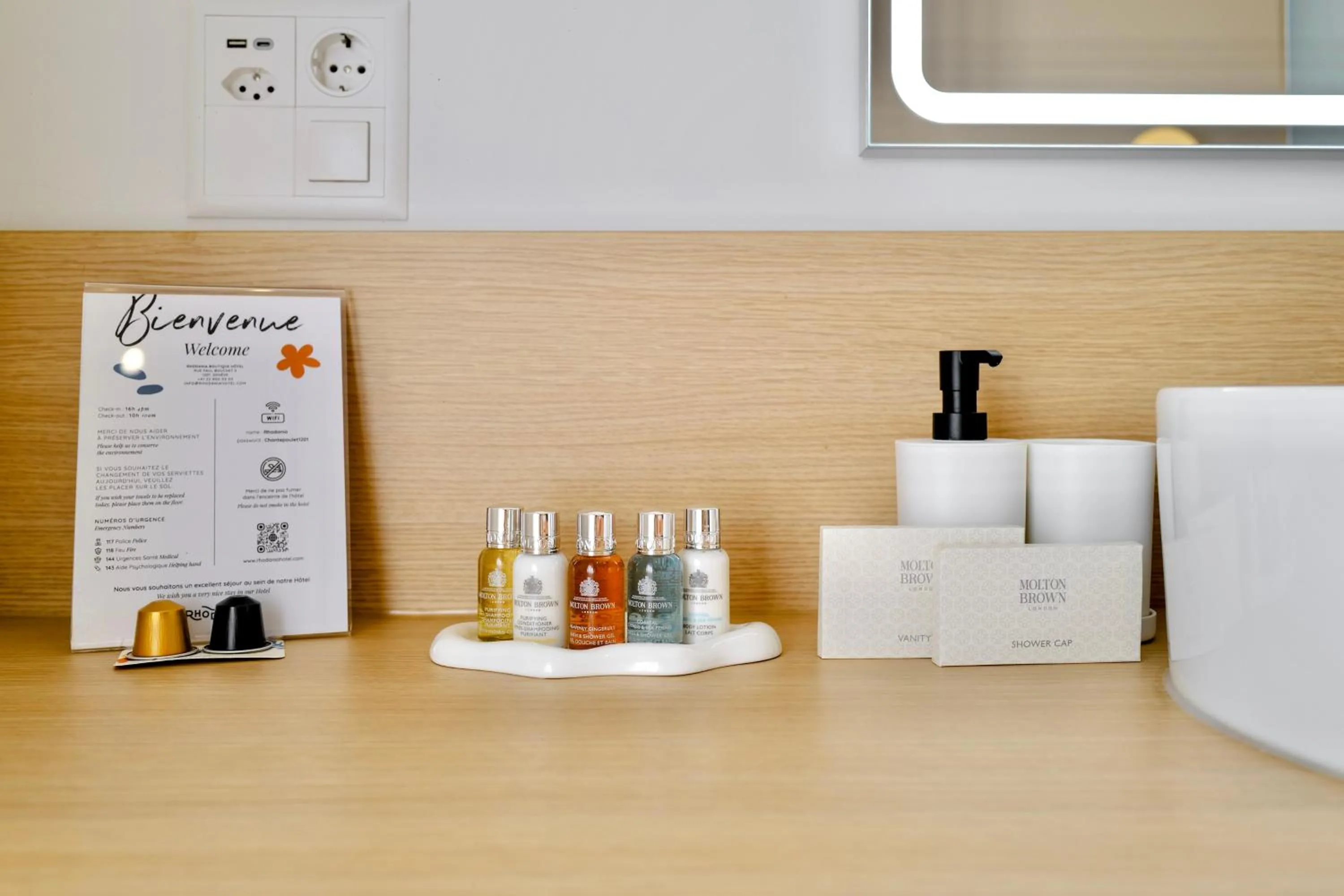 Bathroom in Rhodania Boutique Hôtel