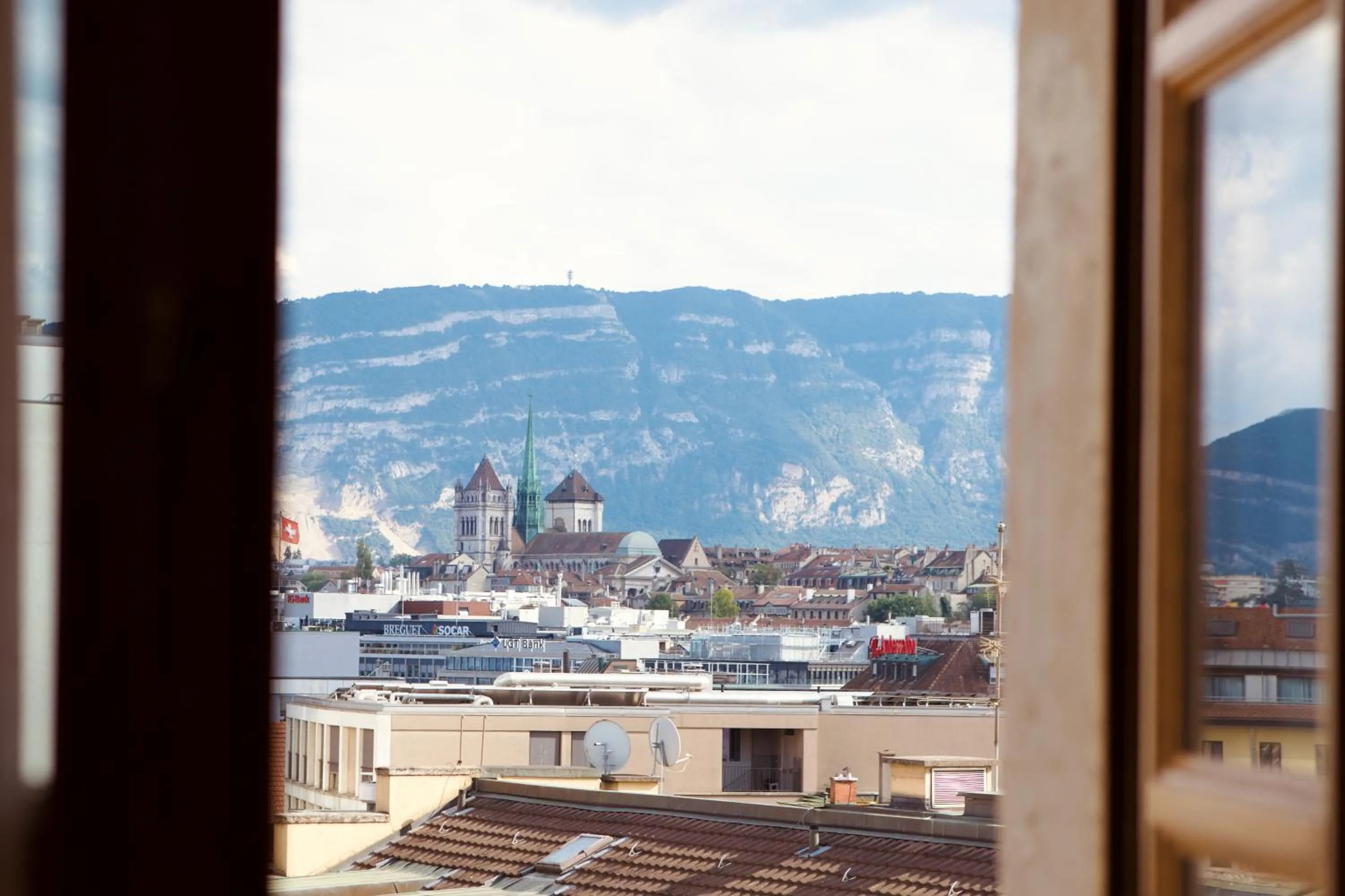 City view in Rhodania Boutique Hôtel