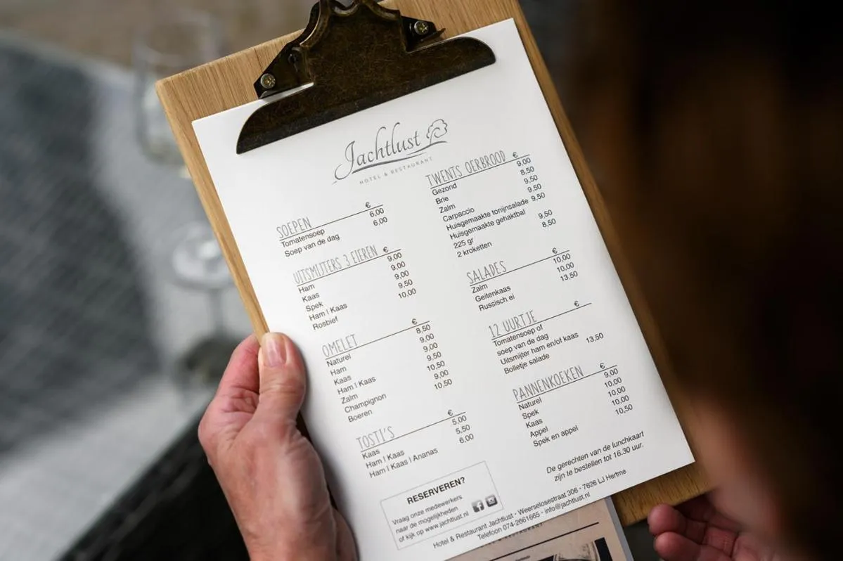 Lunch in Hotel Jachtlust