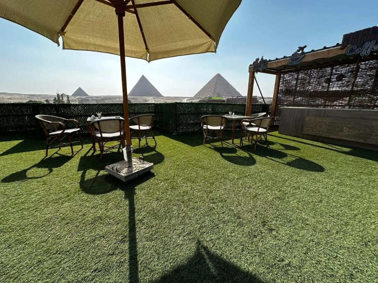 Narmer Pyramids View