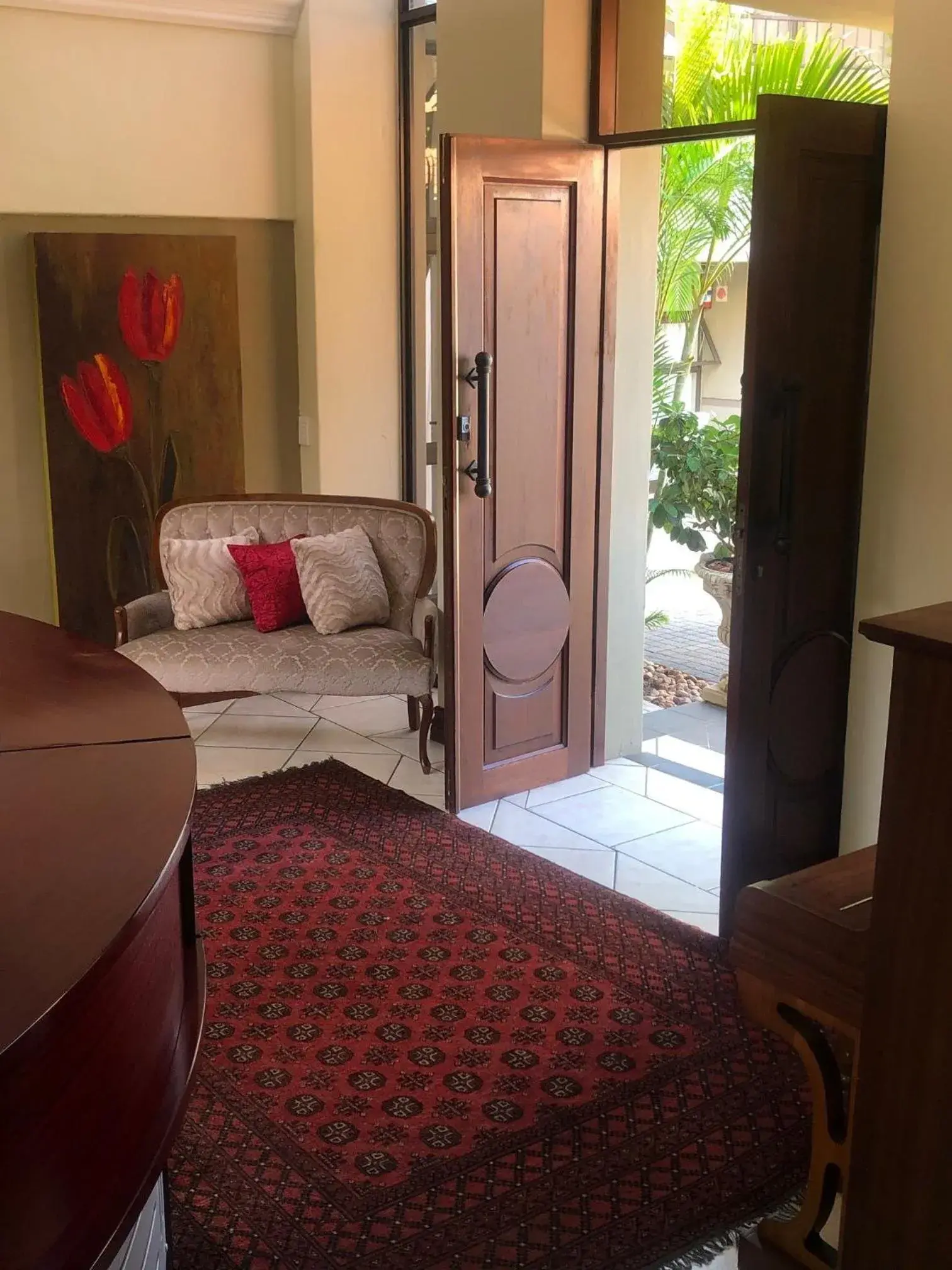 Lobby or reception, Bed in Casa Flora Guesthouse Lobby or reception, Bed in Casa Flora Guesthouse