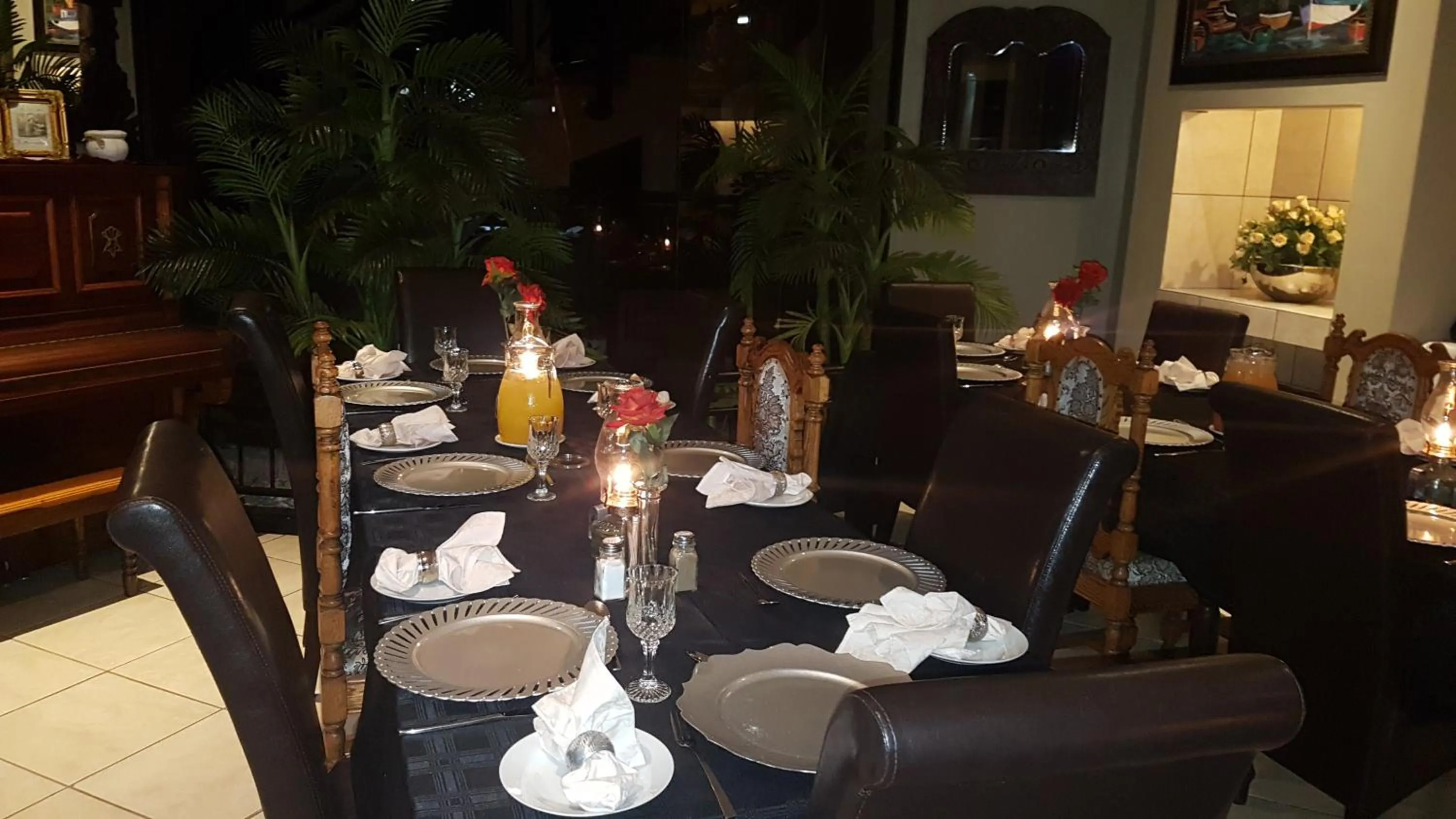 Dinner in Casa Flora Guesthouse