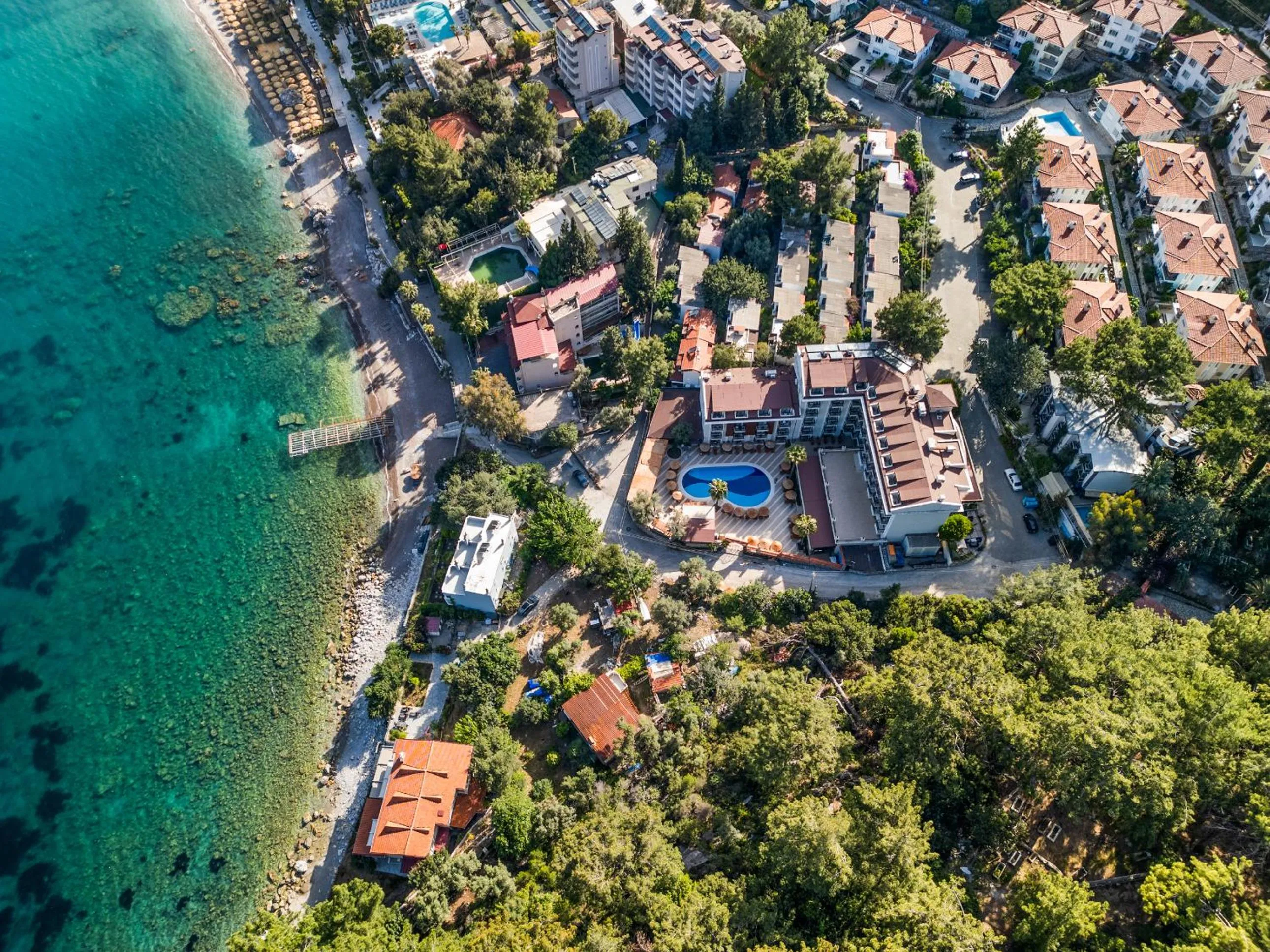 Bird's eye view in Eden Pyara Hotel Turunc