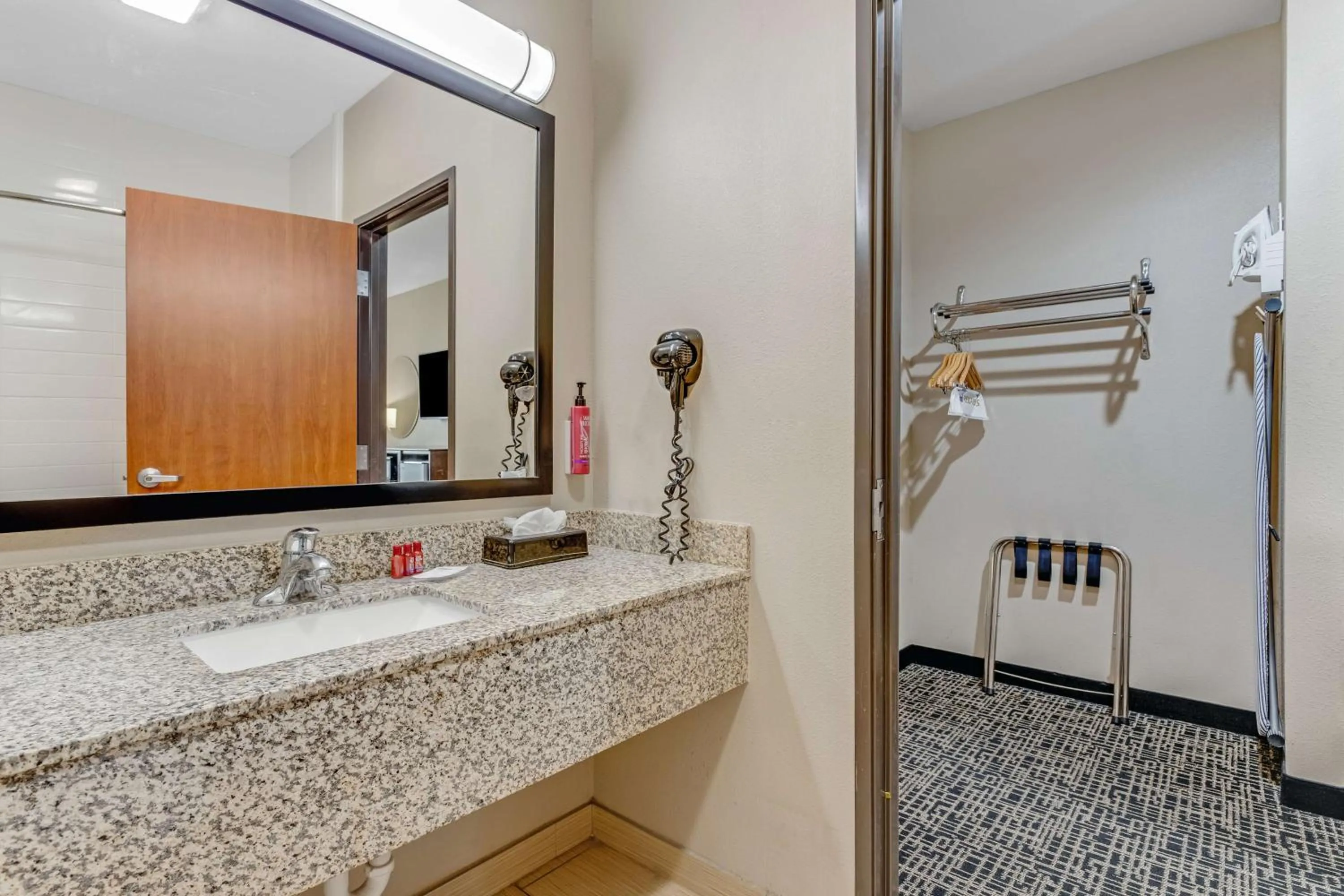 Bathroom in SureStay Plus Hotel by Best Western Owasso Tulsa North