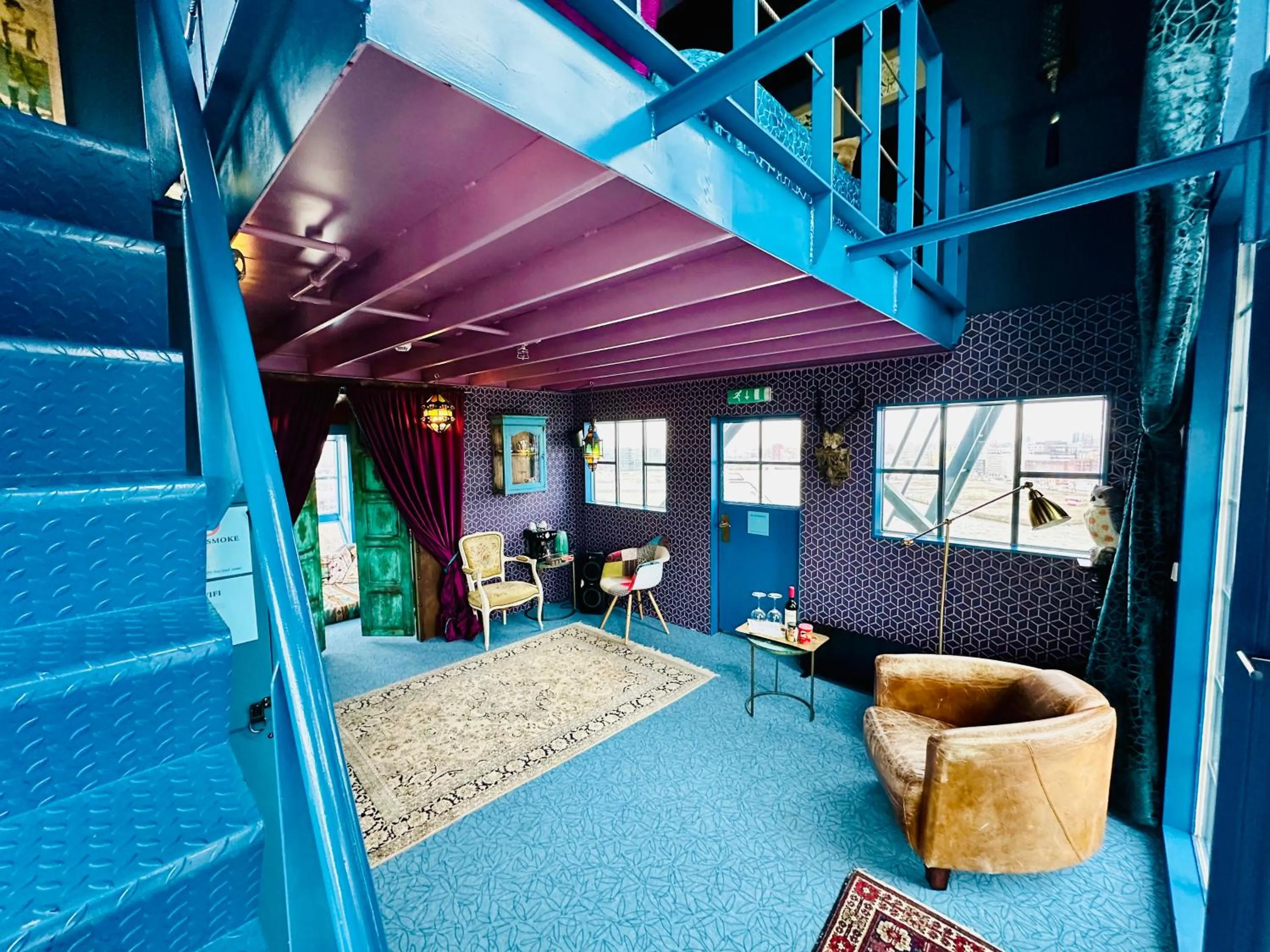 Living room in Crane Hotel Faralda