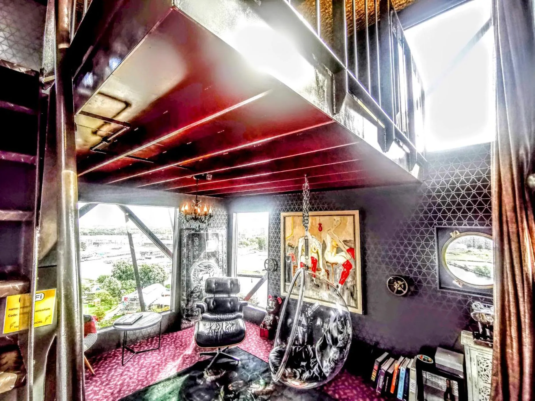 Living room in Crane Hotel Faralda