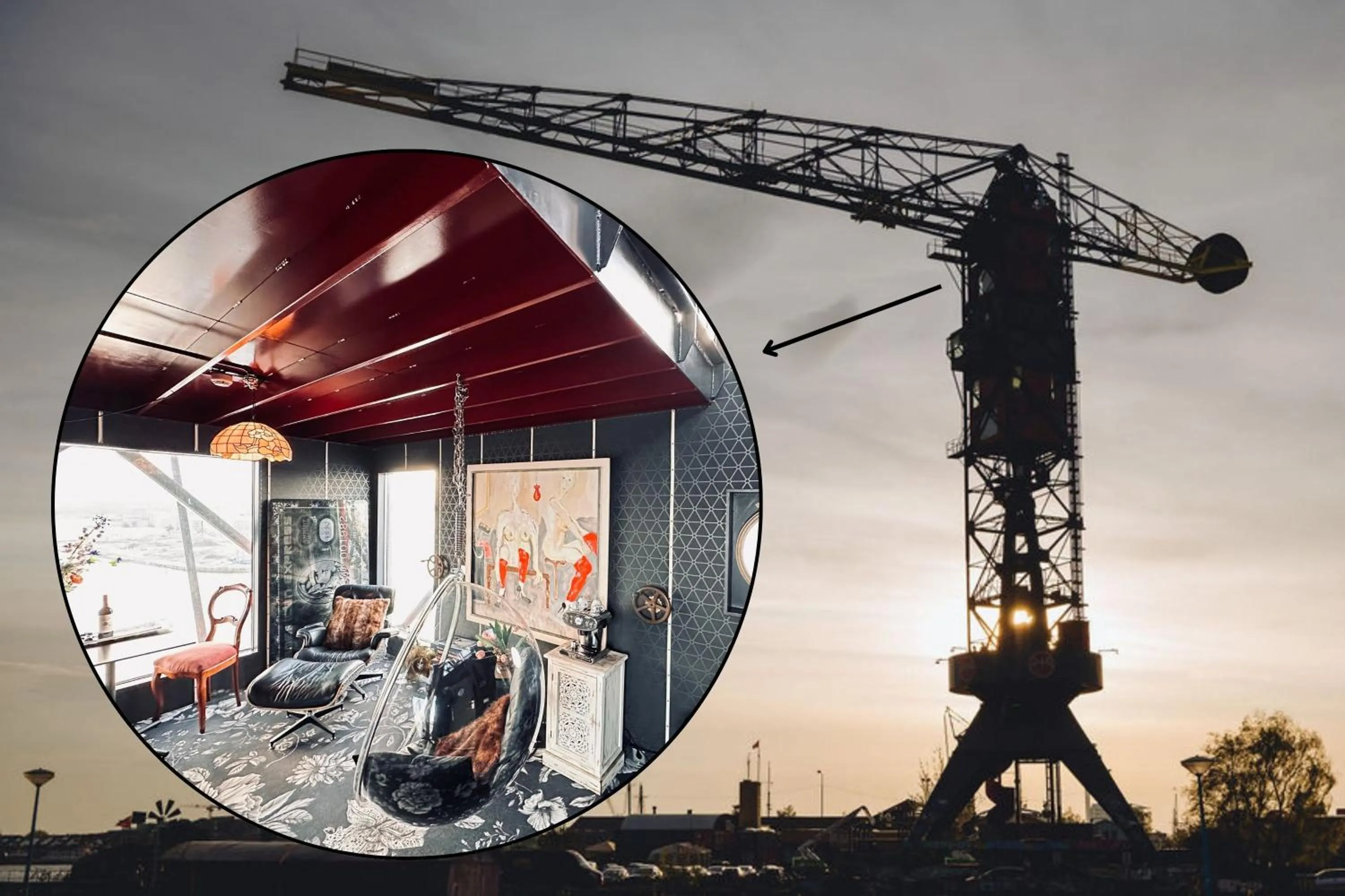 Property building in Crane Hotel Faralda