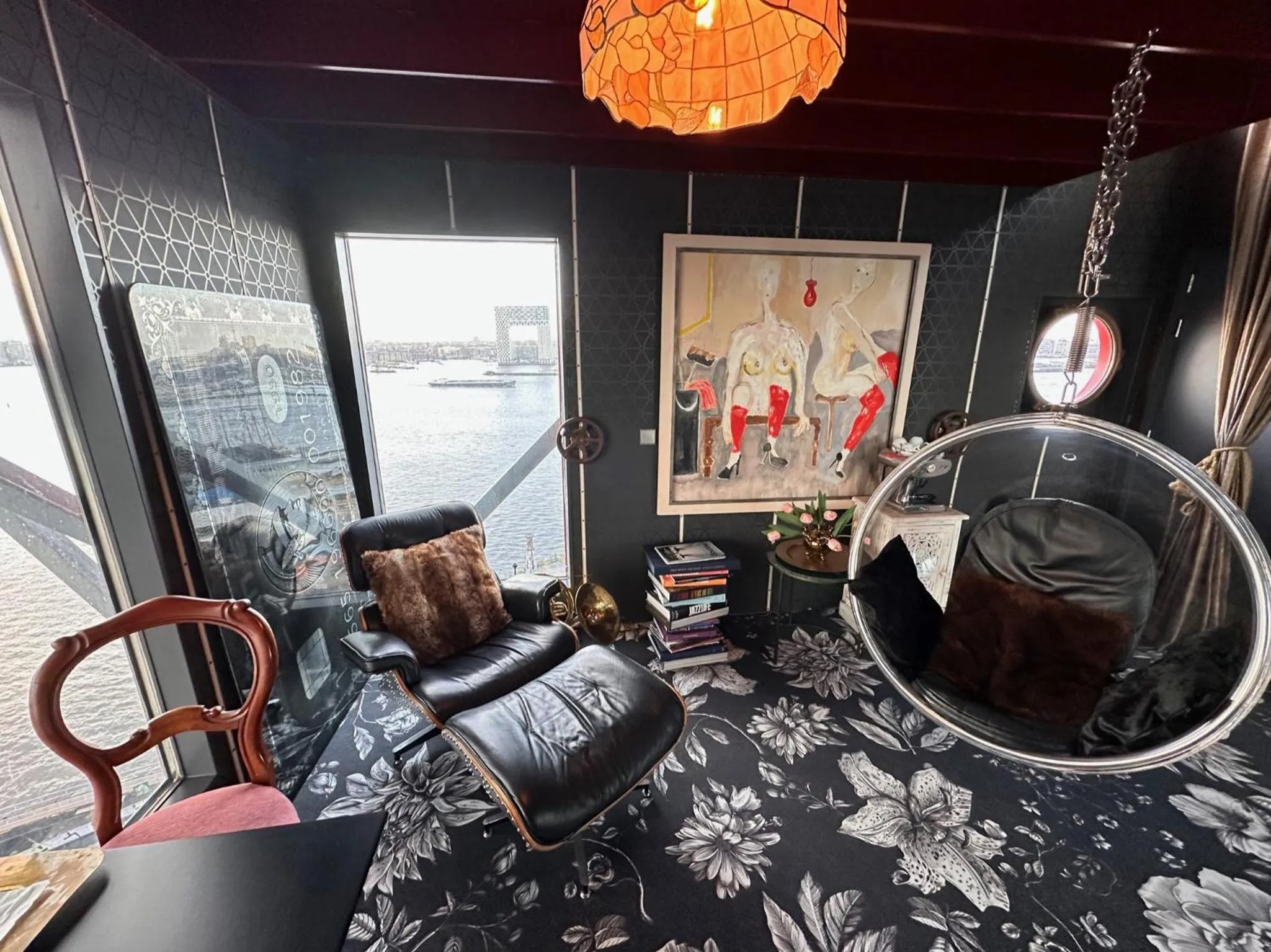 Living room in Crane Hotel Faralda