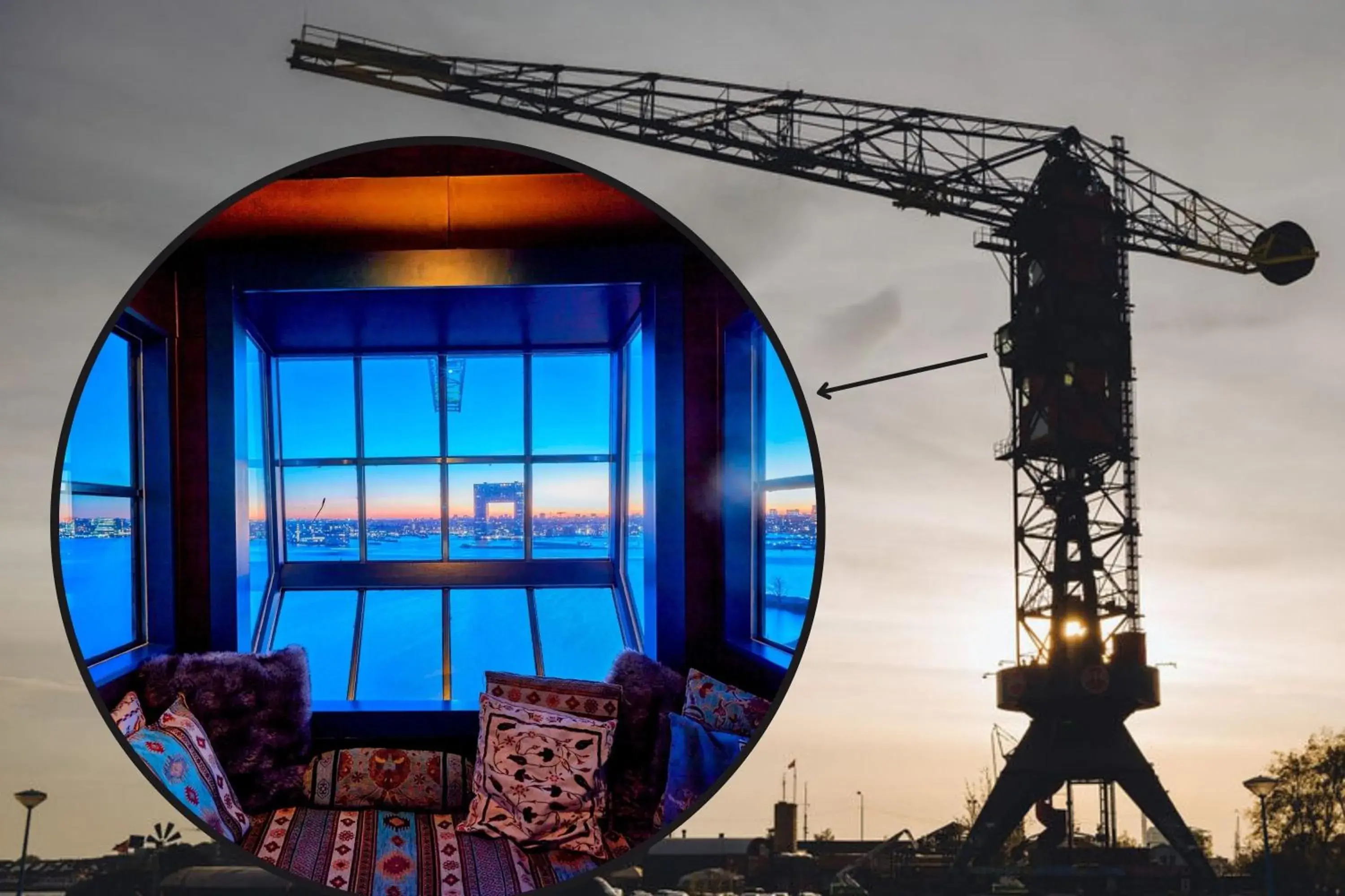 Living room in Crane Hotel Faralda Living room in Crane Hotel Faralda