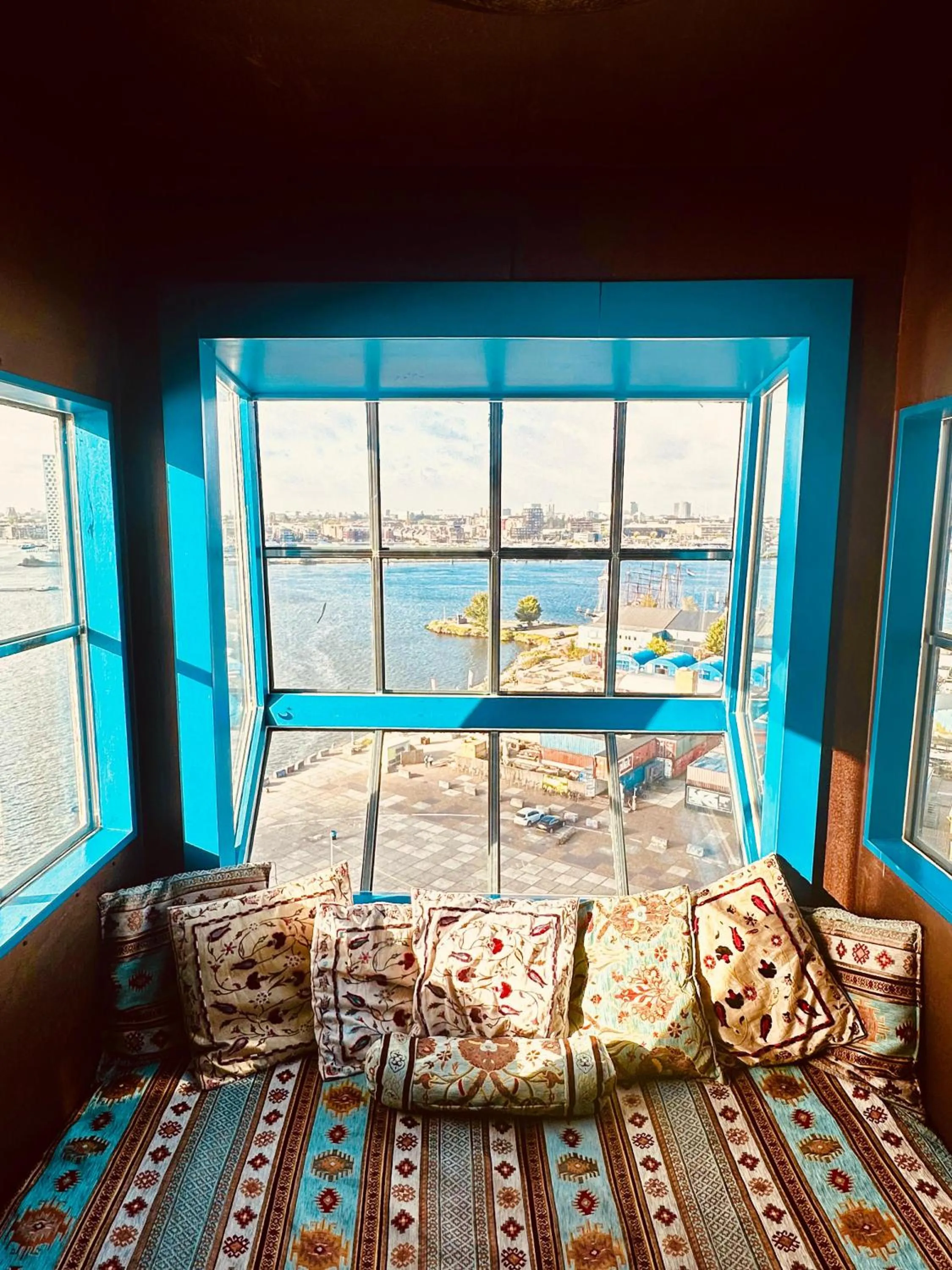 Natural landscape, Bed in Crane Hotel Faralda