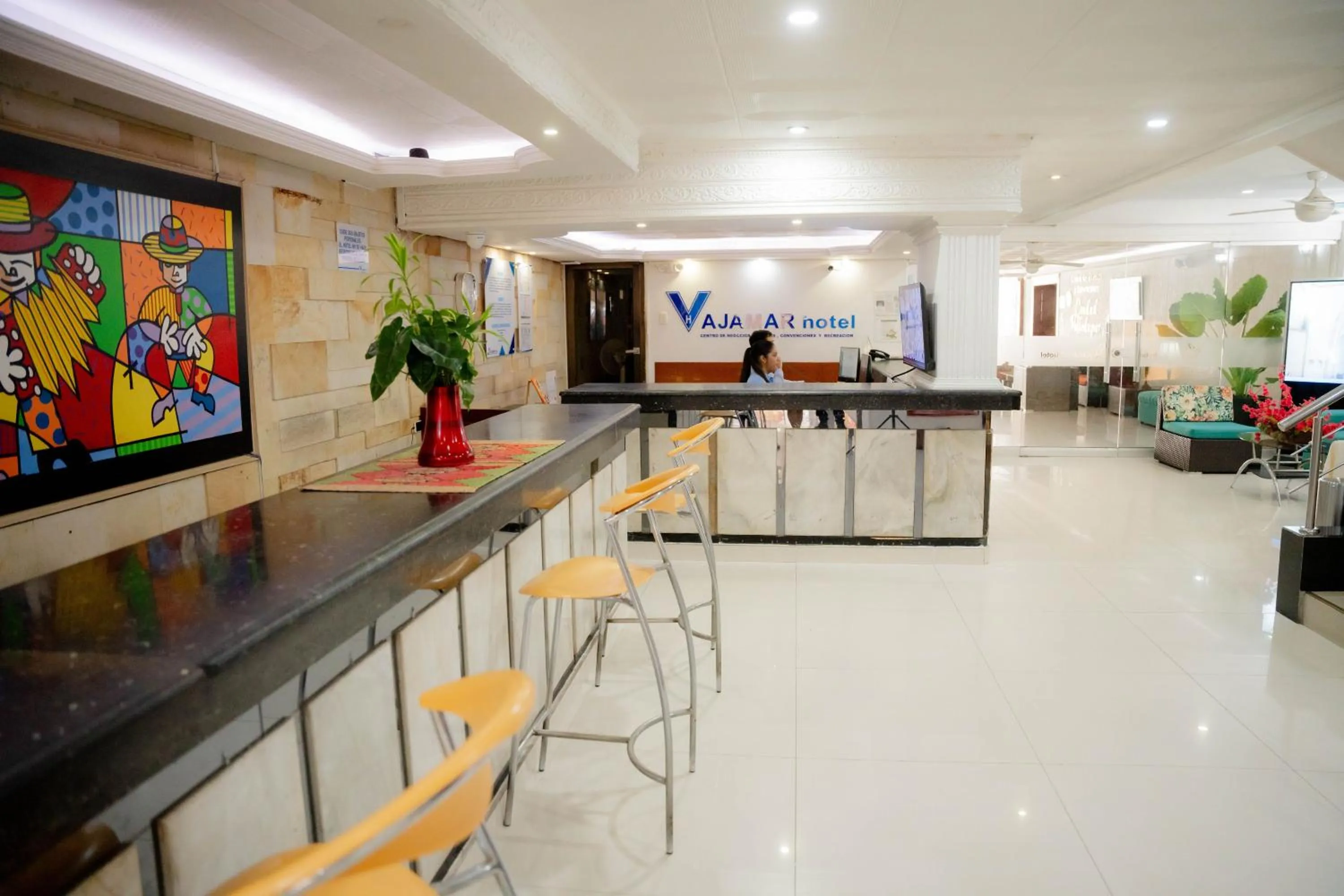 Lobby or reception in GIO Hotel Vajamar Valledupar