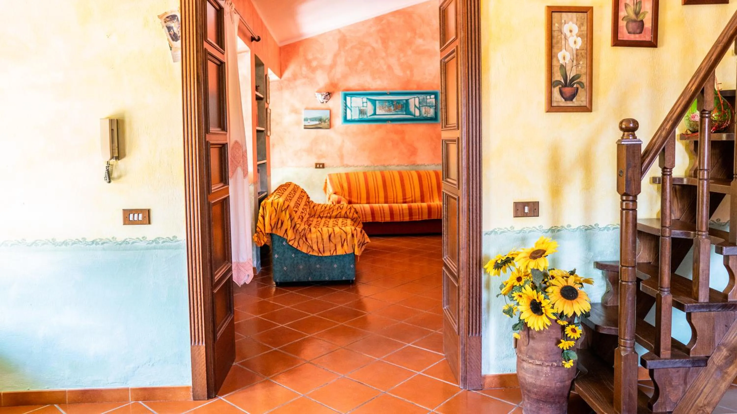 Living room in Casa Asfodeli - Villetta in campagna con piscina