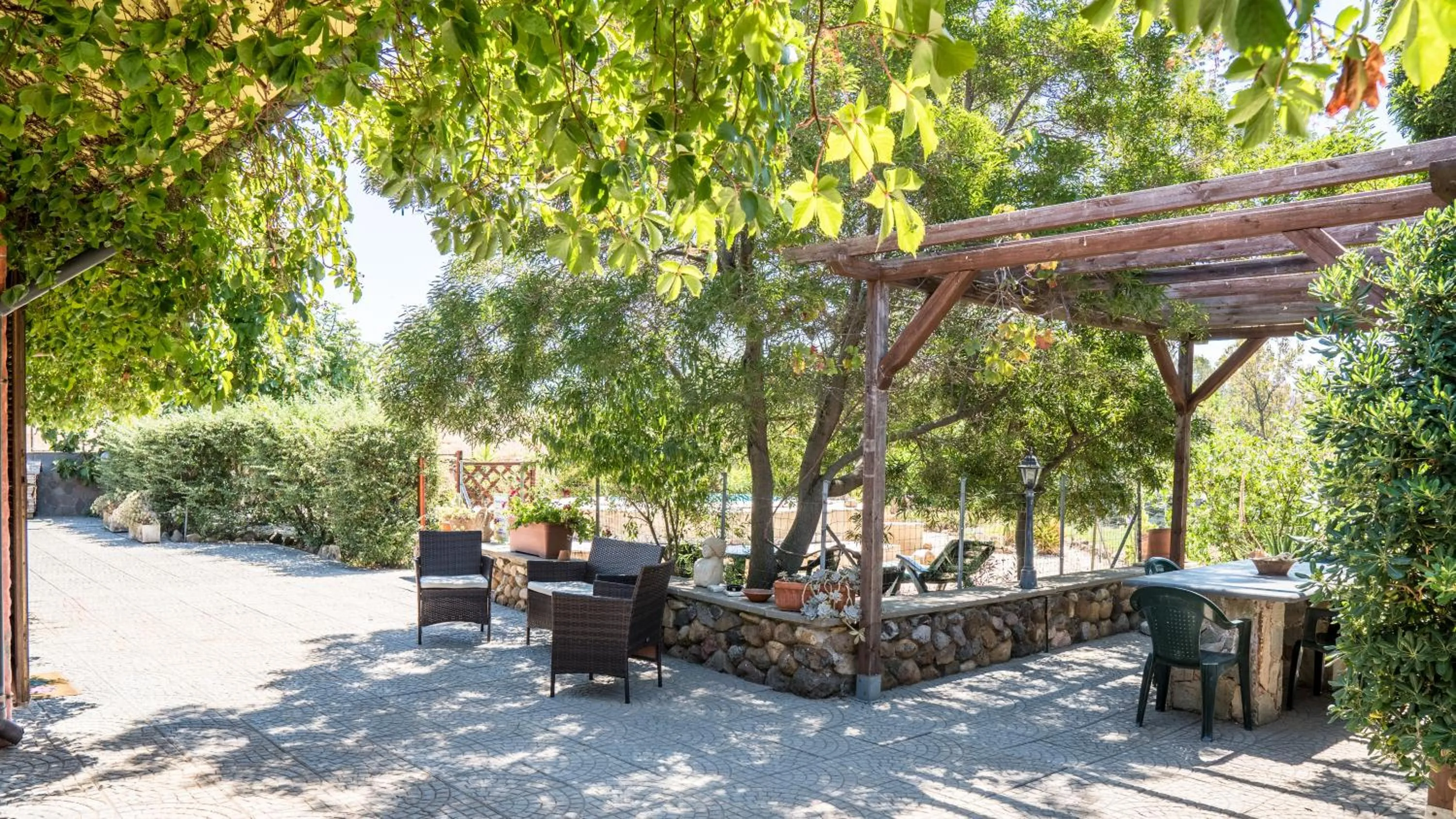 Patio in Casa Asfodeli - Villetta in campagna con piscina