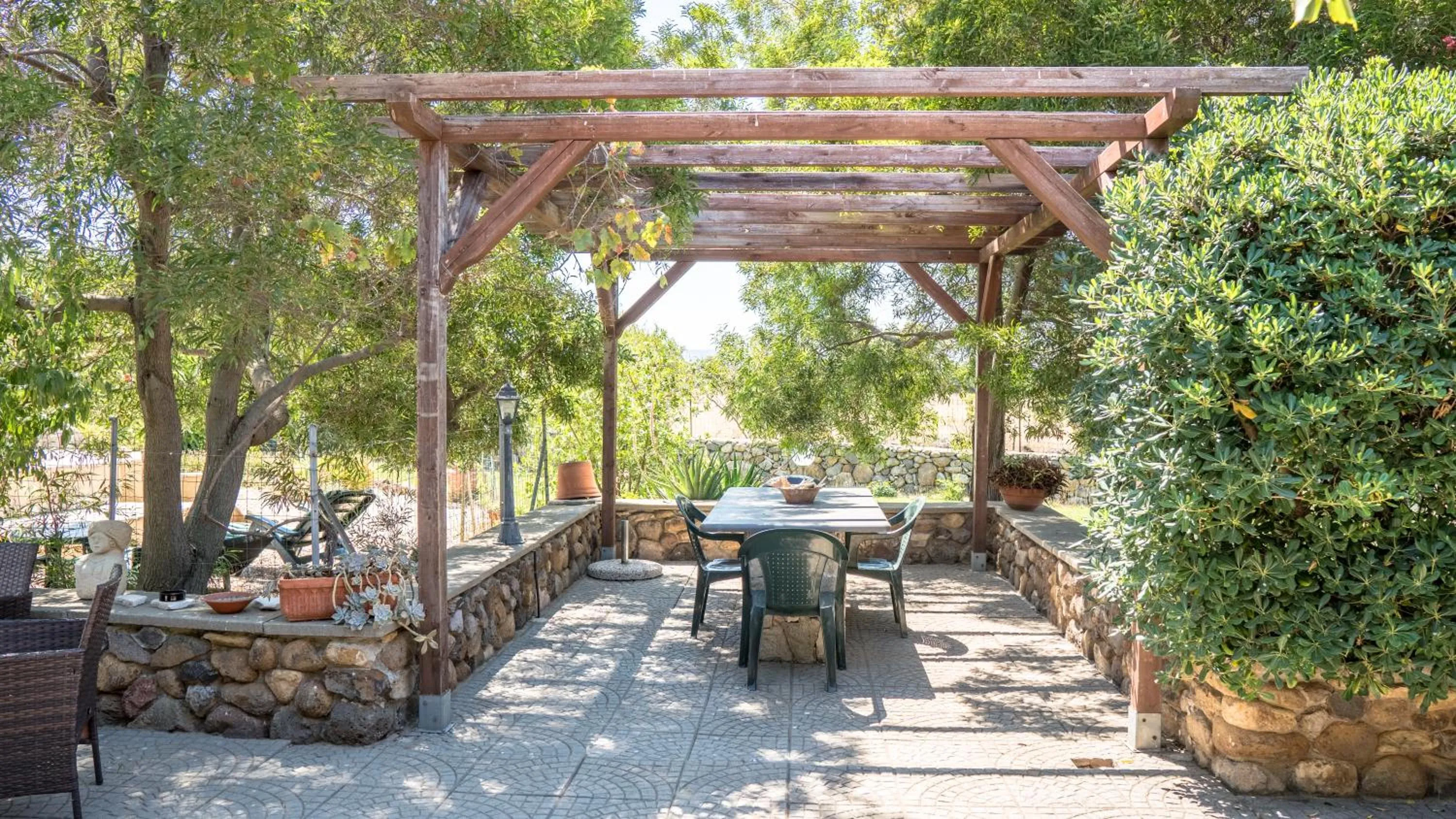 Patio in Casa Asfodeli - Villetta in campagna con piscina