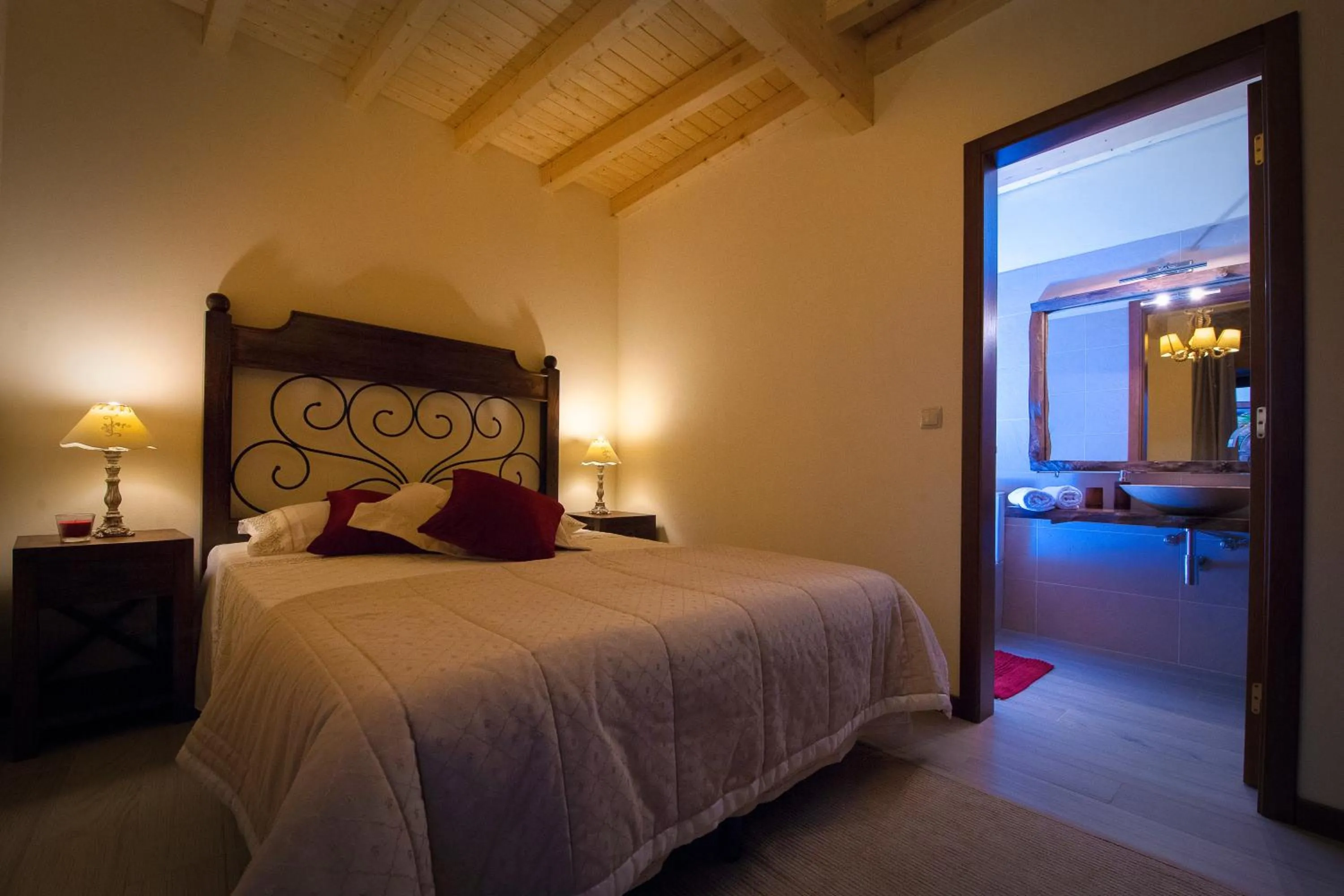 Bed in Mountain Whisper