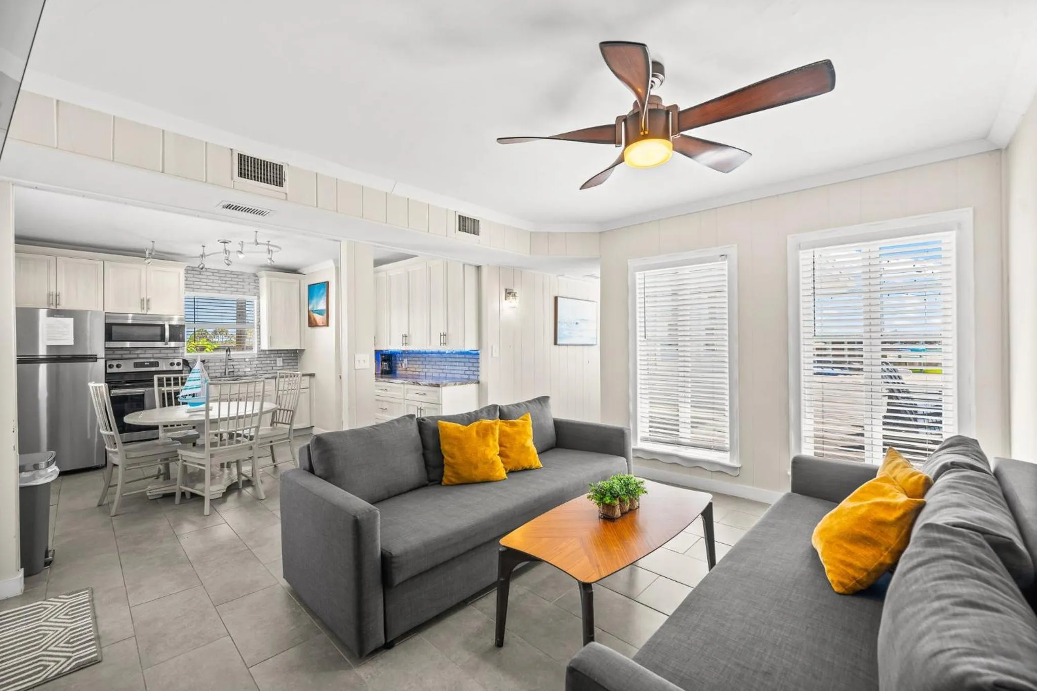 Living room in The Banana River Resort