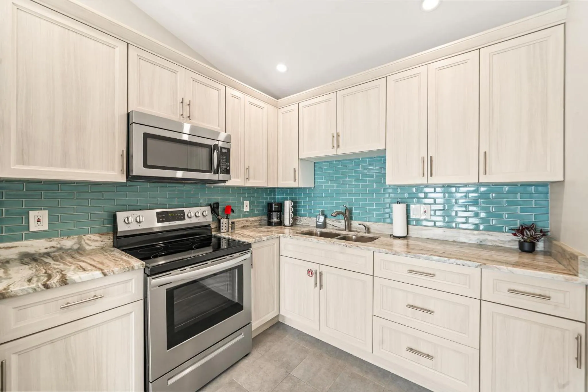 kitchen in The Banana River Resort