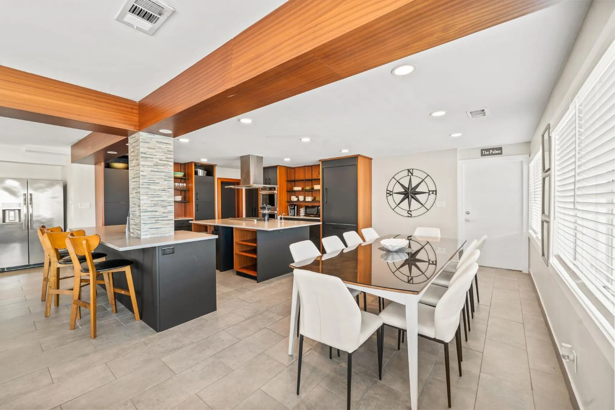 Dining area in The Banana River Resort